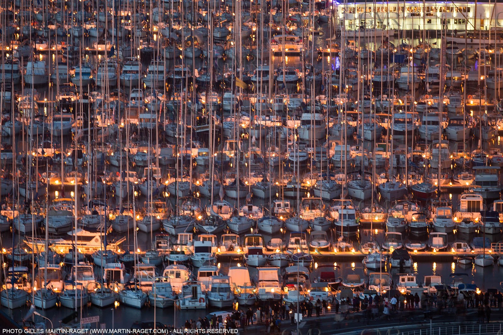 03 05 2013 - Marseille (FRA,13) - Marseille Provence 2013, Historical port Illumination by Company Carabosse