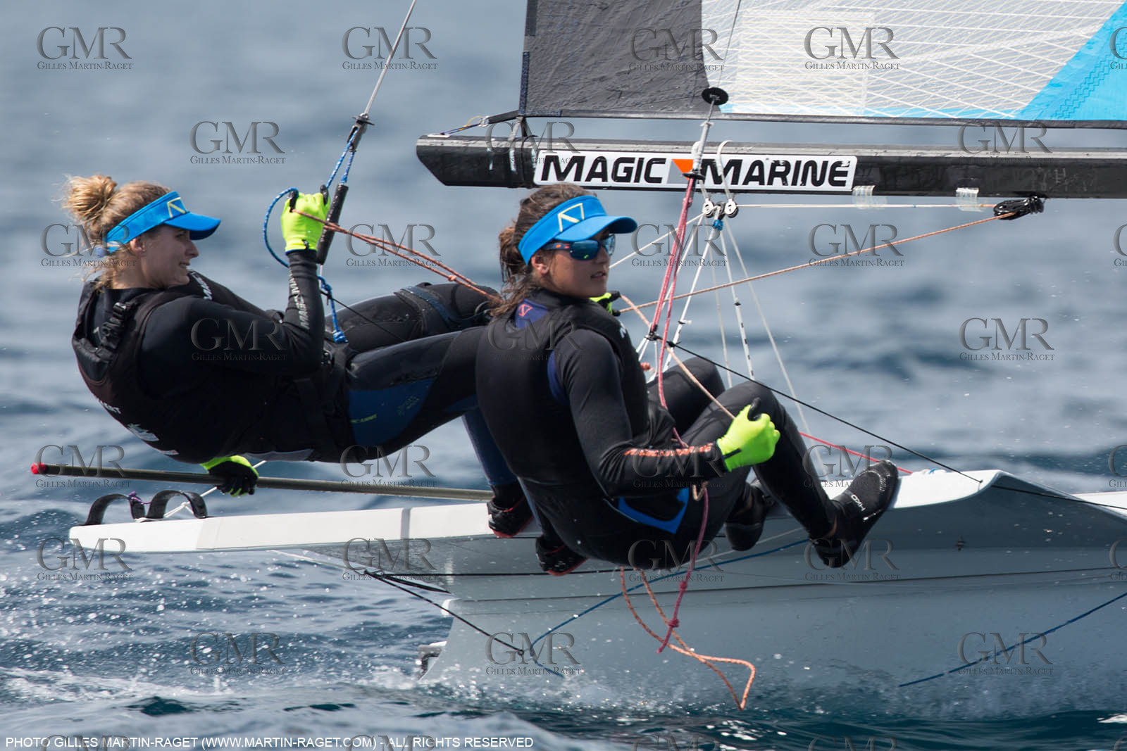 Marseille, (FRA,13), 2016 Rio Olympic Games, Sailing, 49er FX, Steyaert Sarah   Compan Aude (FRA)