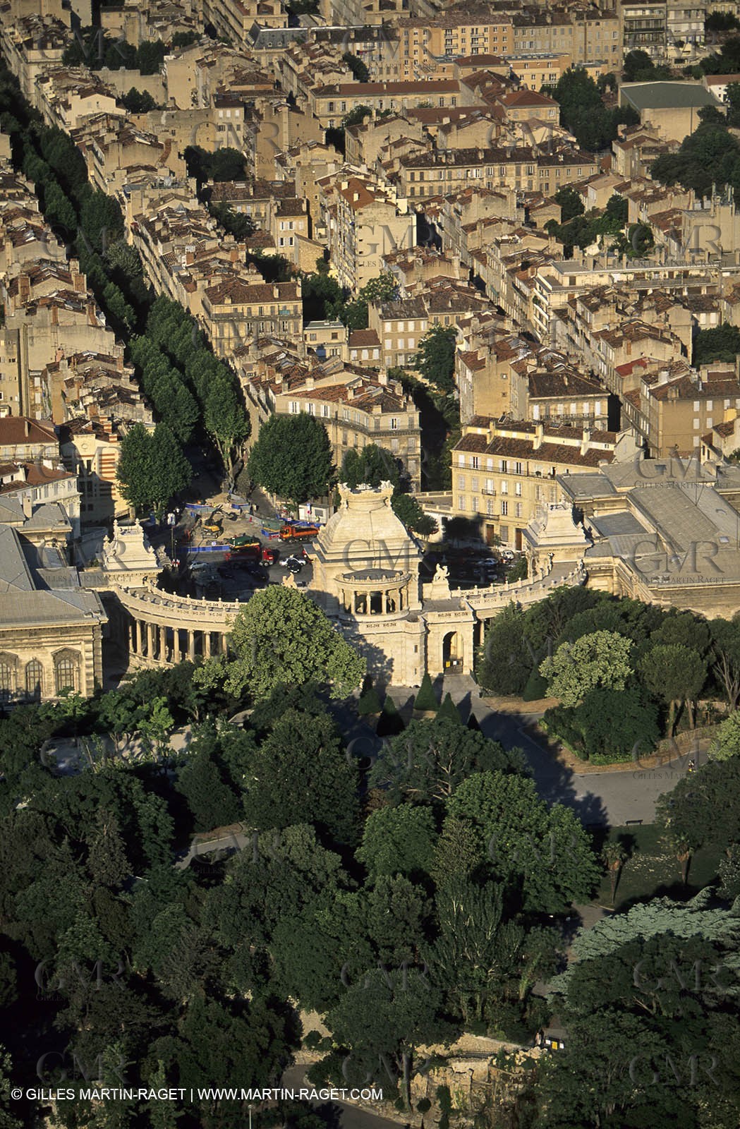 Marseilles, Longchamp palace garden