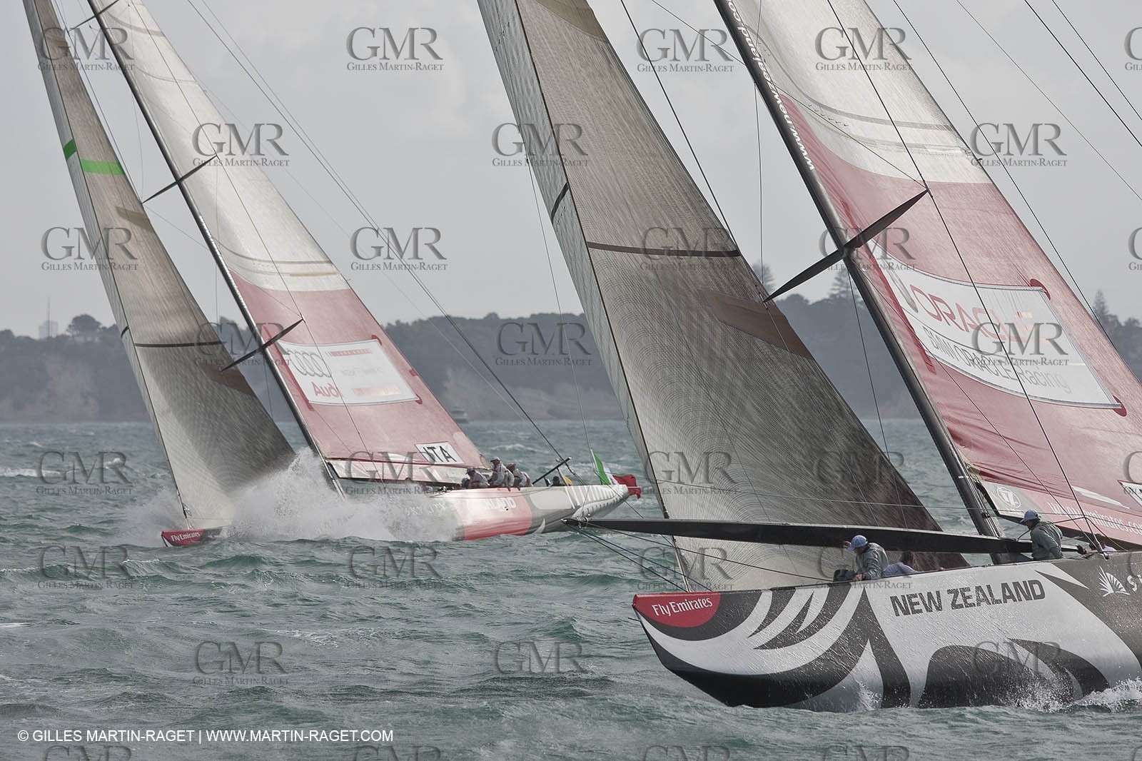 05 02 2009 - Auckland (NZL) -  Louis Vuitton Pacific Series -  Racing Day 4 - Round Robin 2