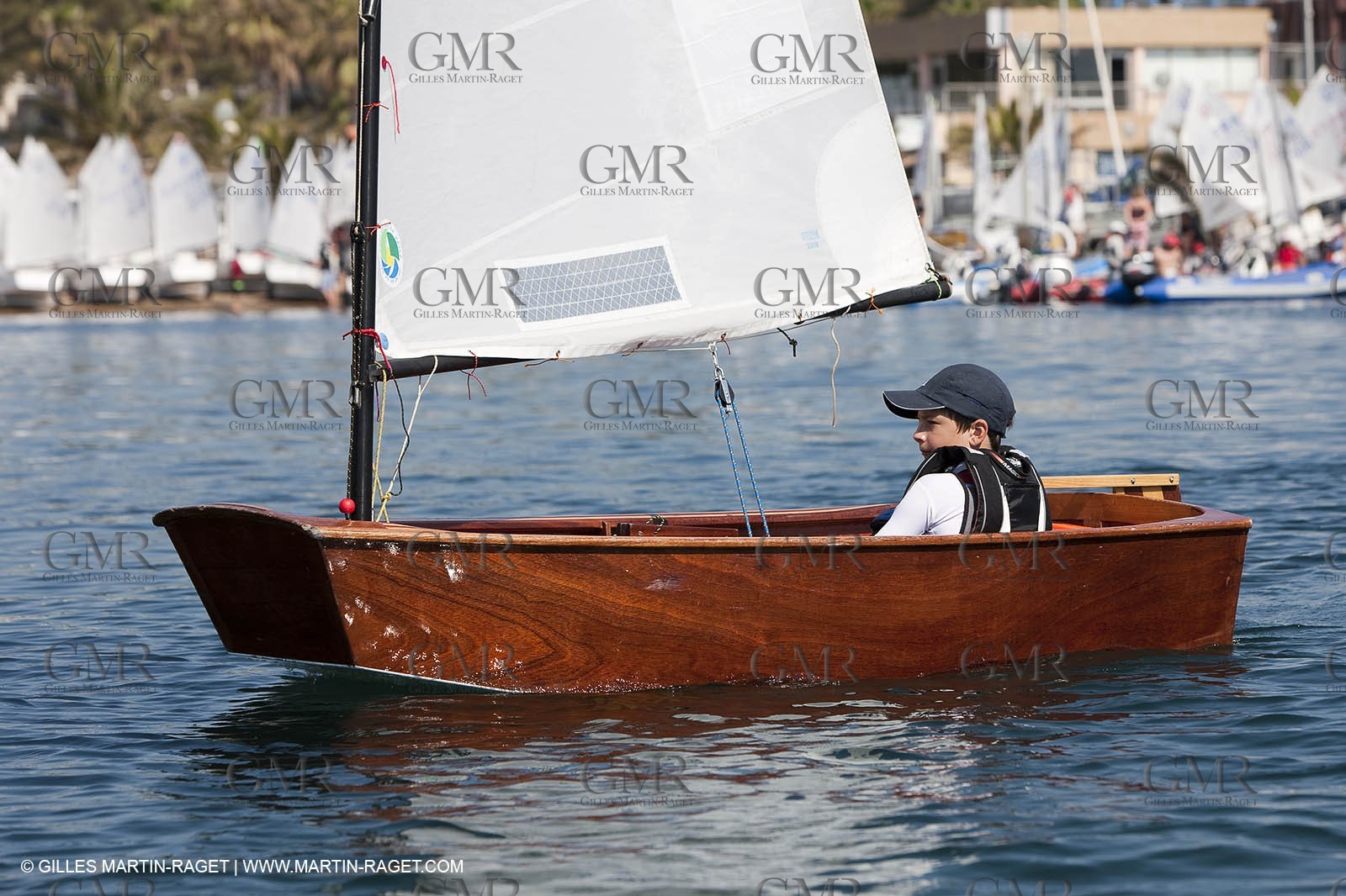 24 05 2010 - Hyères (FRA,83) - wooden optimist