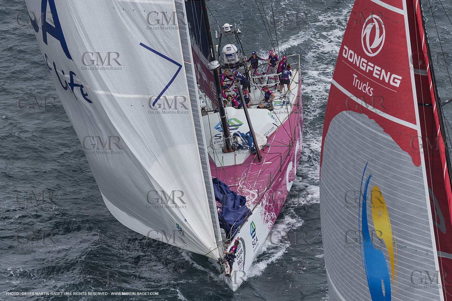 11 10 2014, Alicante (ESP), Volvo Ocean Race 2014-15, Team Alvimedica