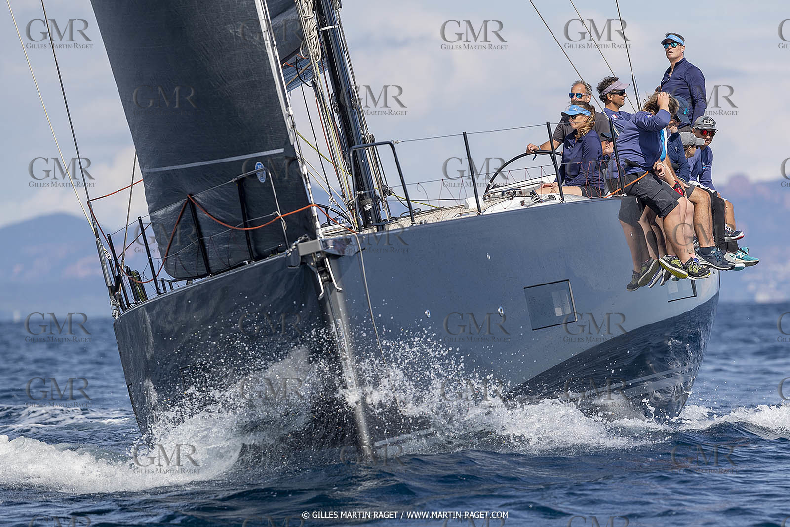 25 09 2022, Saint-Tropez (FRA, 83), Les Voiles de Saint-Tropez 2022, Arrivée des bateaux et de la Coupe d'Automne du Yacht Club de France