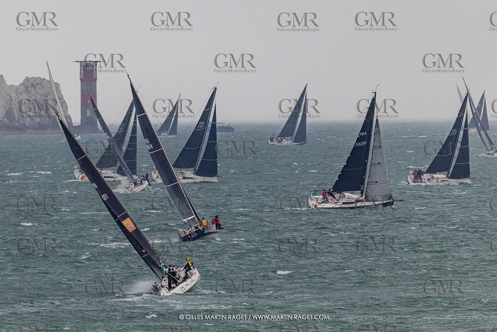 26 07 2025, Cowes (UK, IOW), Admiral's Cup 2025, Rolex Fastnet Race start,