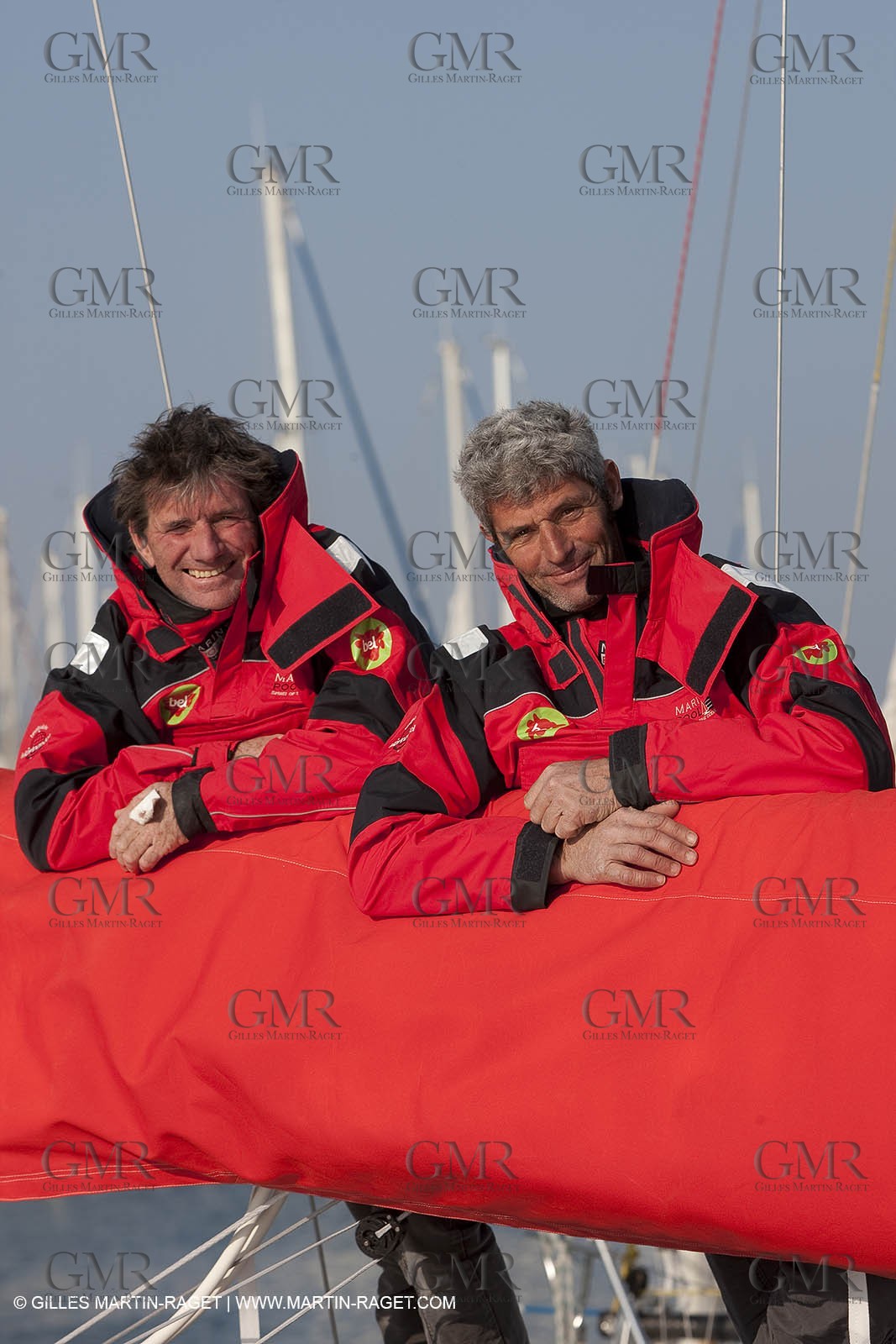 13 03 2010 - La Grande Motte   Port Camargue (FRA) - Groupe Bel - Entraînement Kito de Pavant   Sébastien Audigane en vue de la Transat AG2R 2010