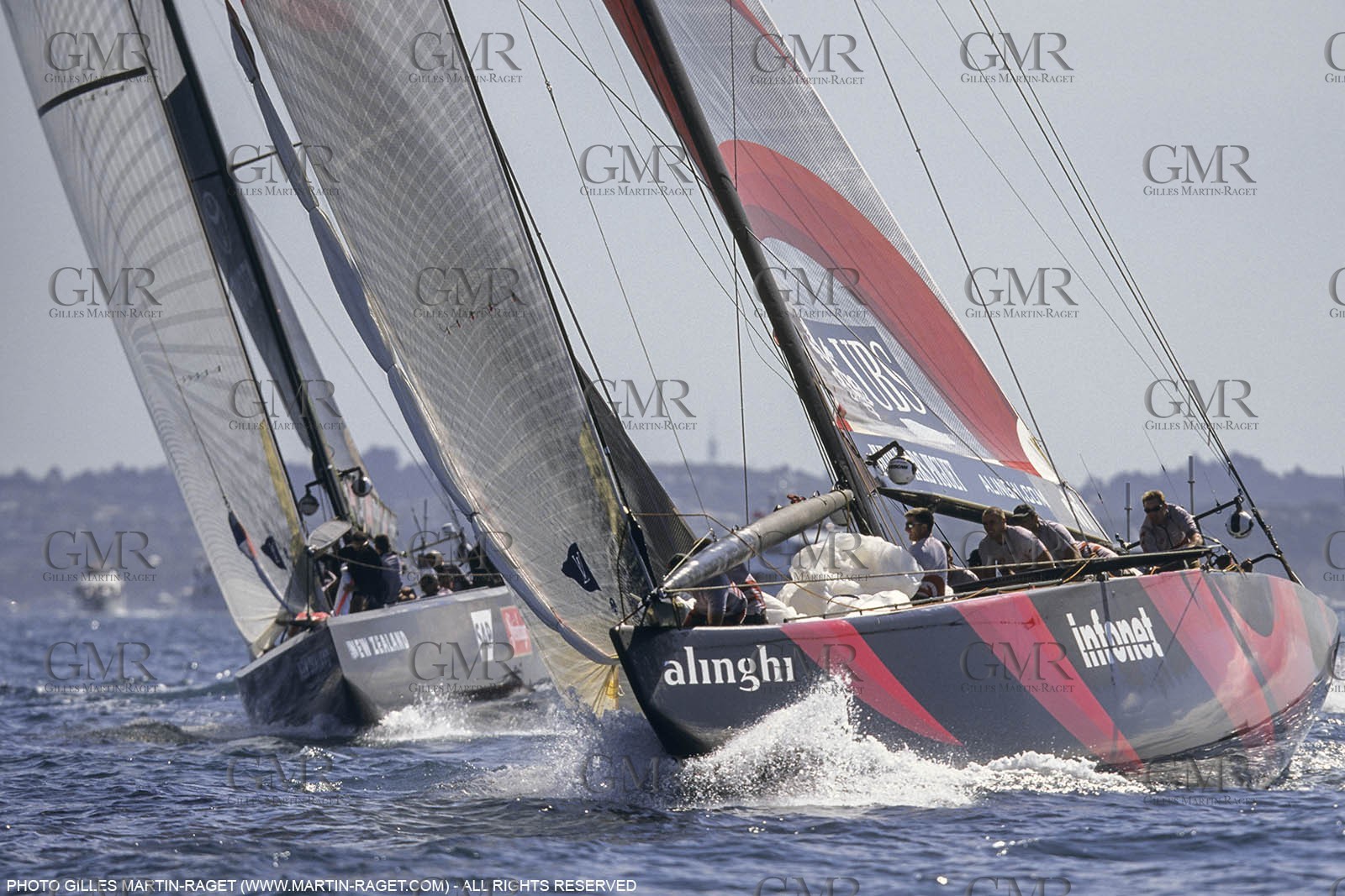 Yacht racing, 31st America's Cup 2003, Auckland (NZL) , Alinghi