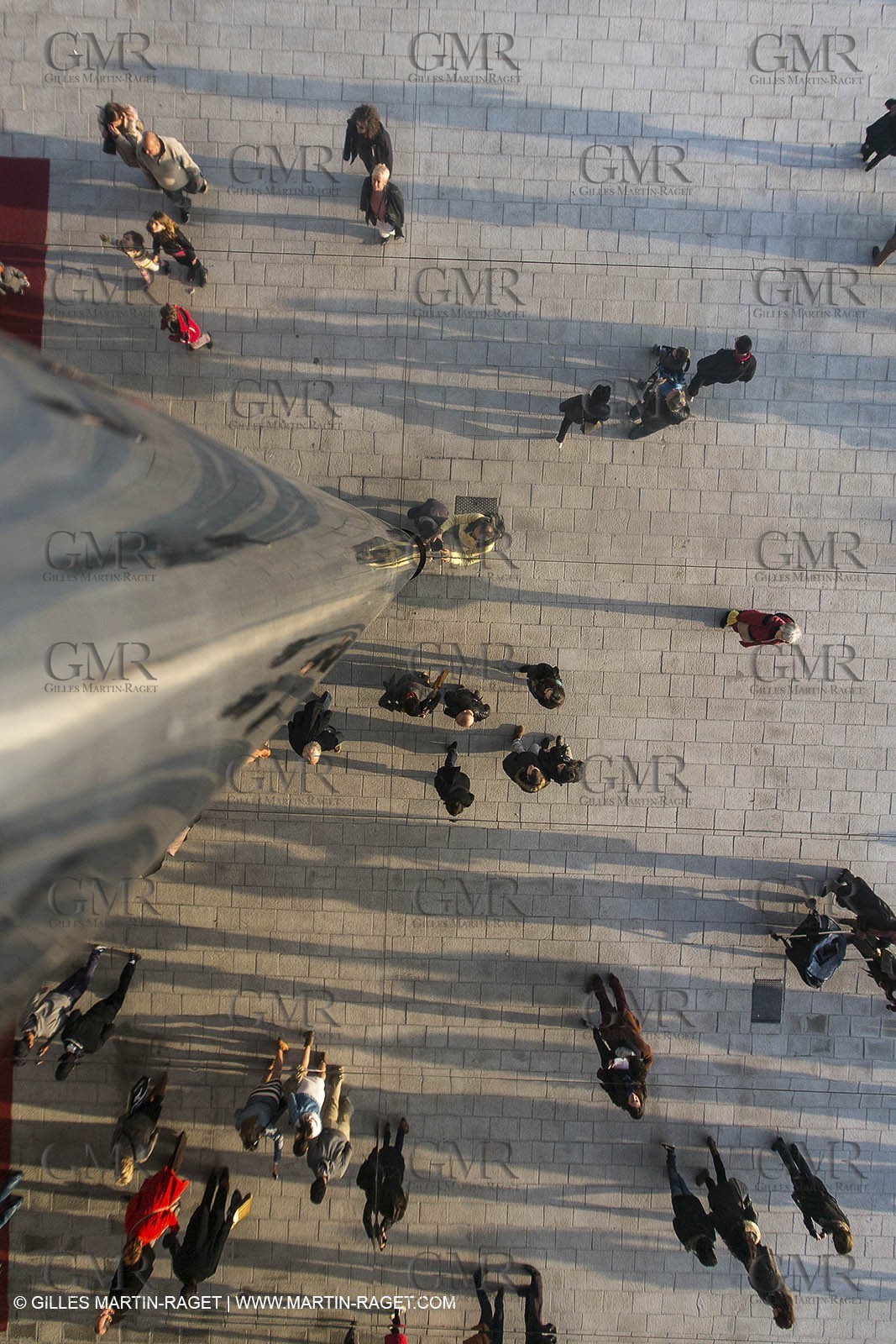 02 02 2013- Marseille (FRA,13) Inauguration de l'ombrière et du Vieux Port semi-piétonnier