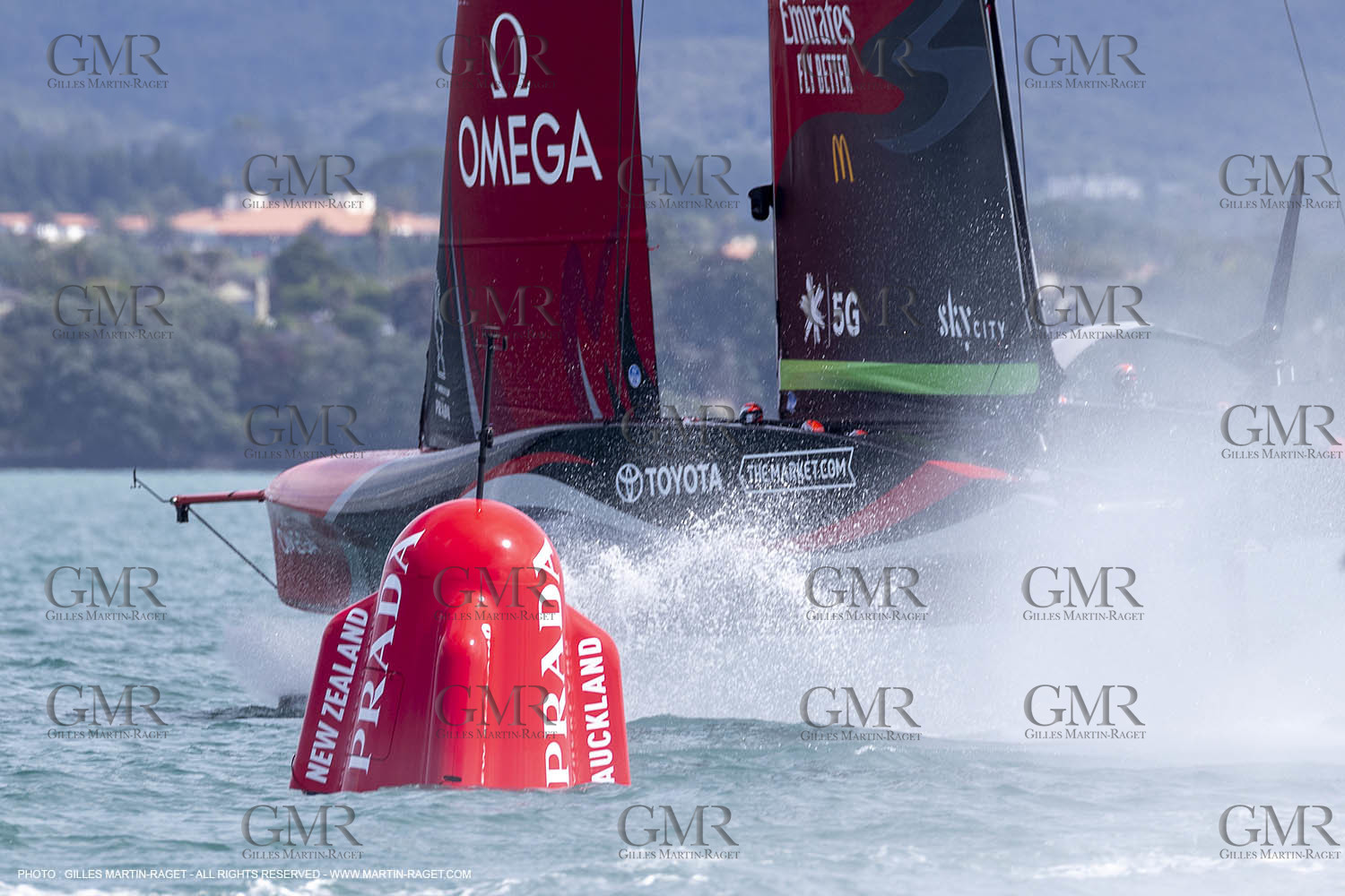 08 12 2020 - Auckland (NZL) - 36th America's Cup - Practice Sessions - Day 1