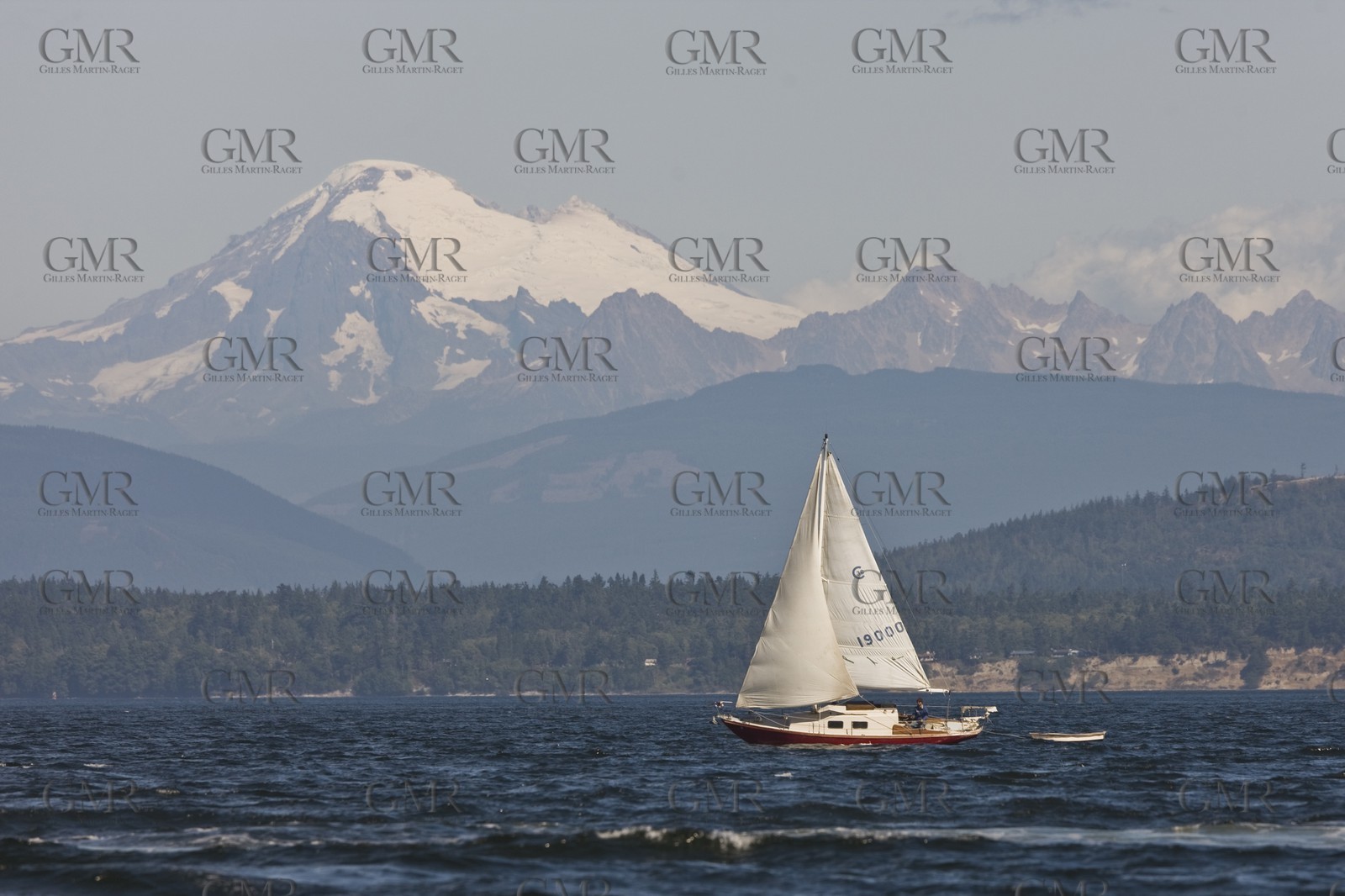 09 09 2008 - Anacortes (WA, USA) - America's Cup - BMW ORACLE Racing - 90 ft trimaran sea trials - Day 7