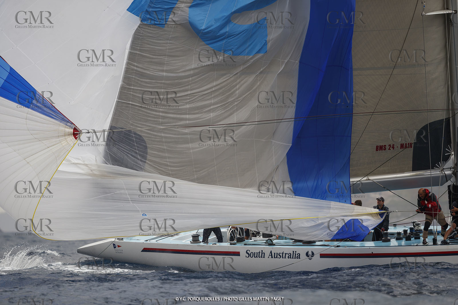 19 06 2024, Porquerolles Island (FRA), Championnat du monde des 12 m JI 2024, Race Day 1