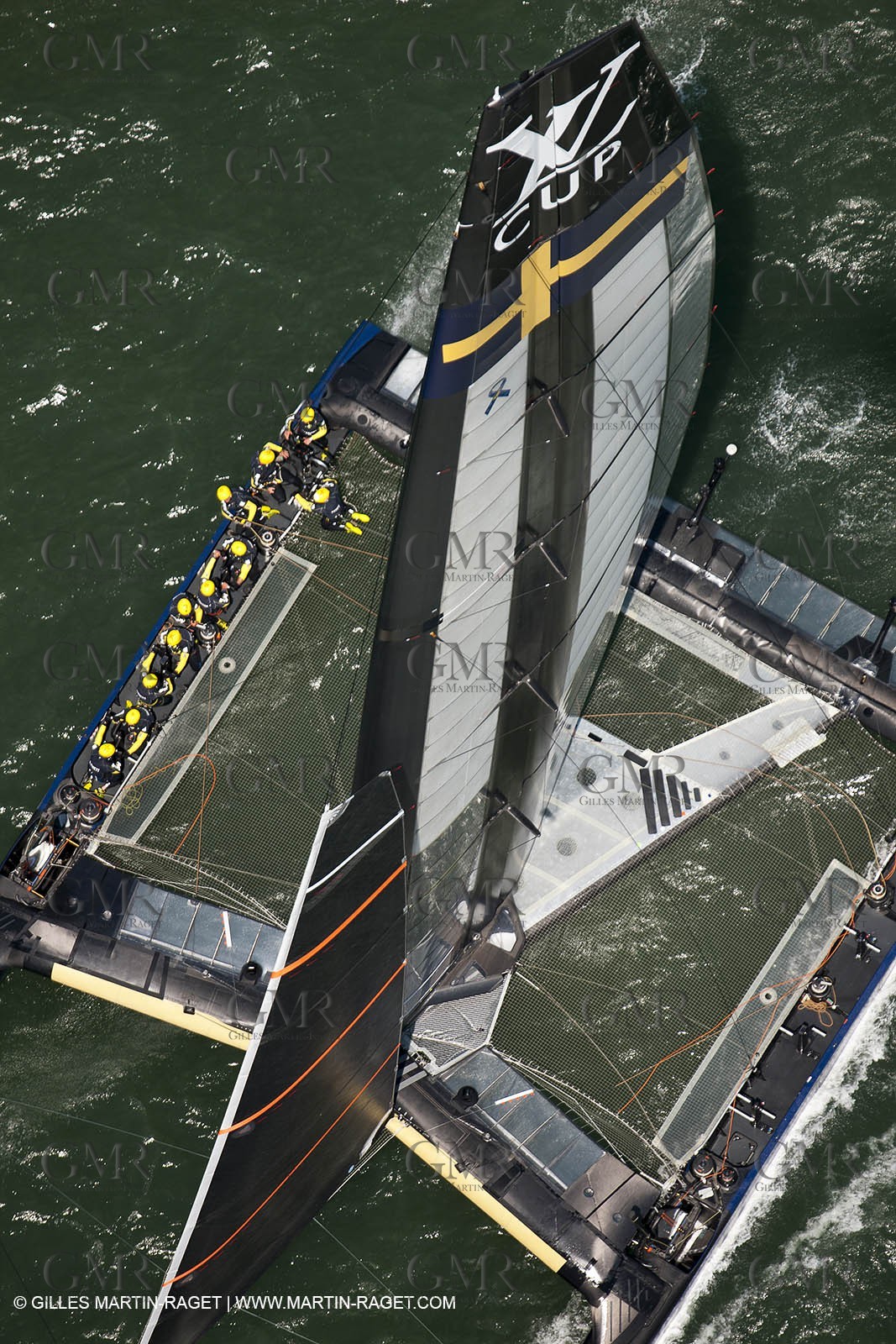 03 08 2013 - San Francisco (USA,CA) - 34th America's Cup - Louis Vuitton Cup - Semi-finals - Luna Rossa vs Artemis Racing - Race 1 - Artemis Racing
