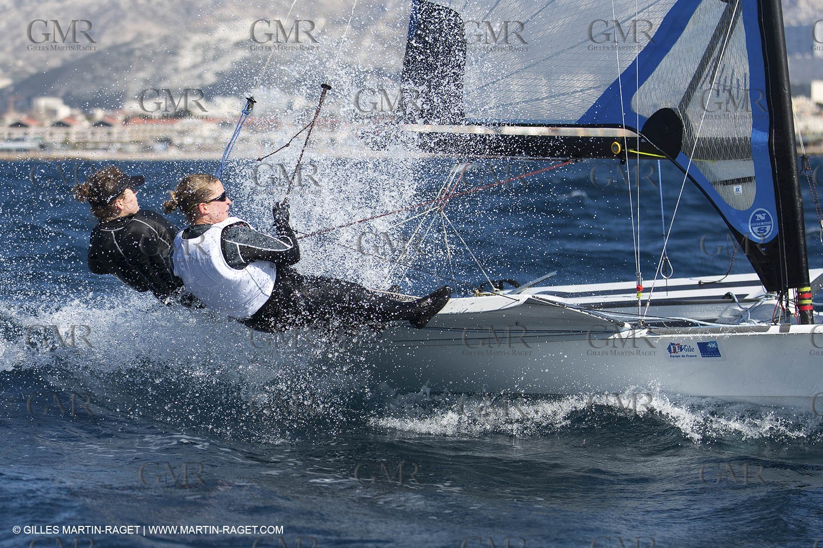 21 03 2013 - Marseille (FRA,13) - 49er FX test