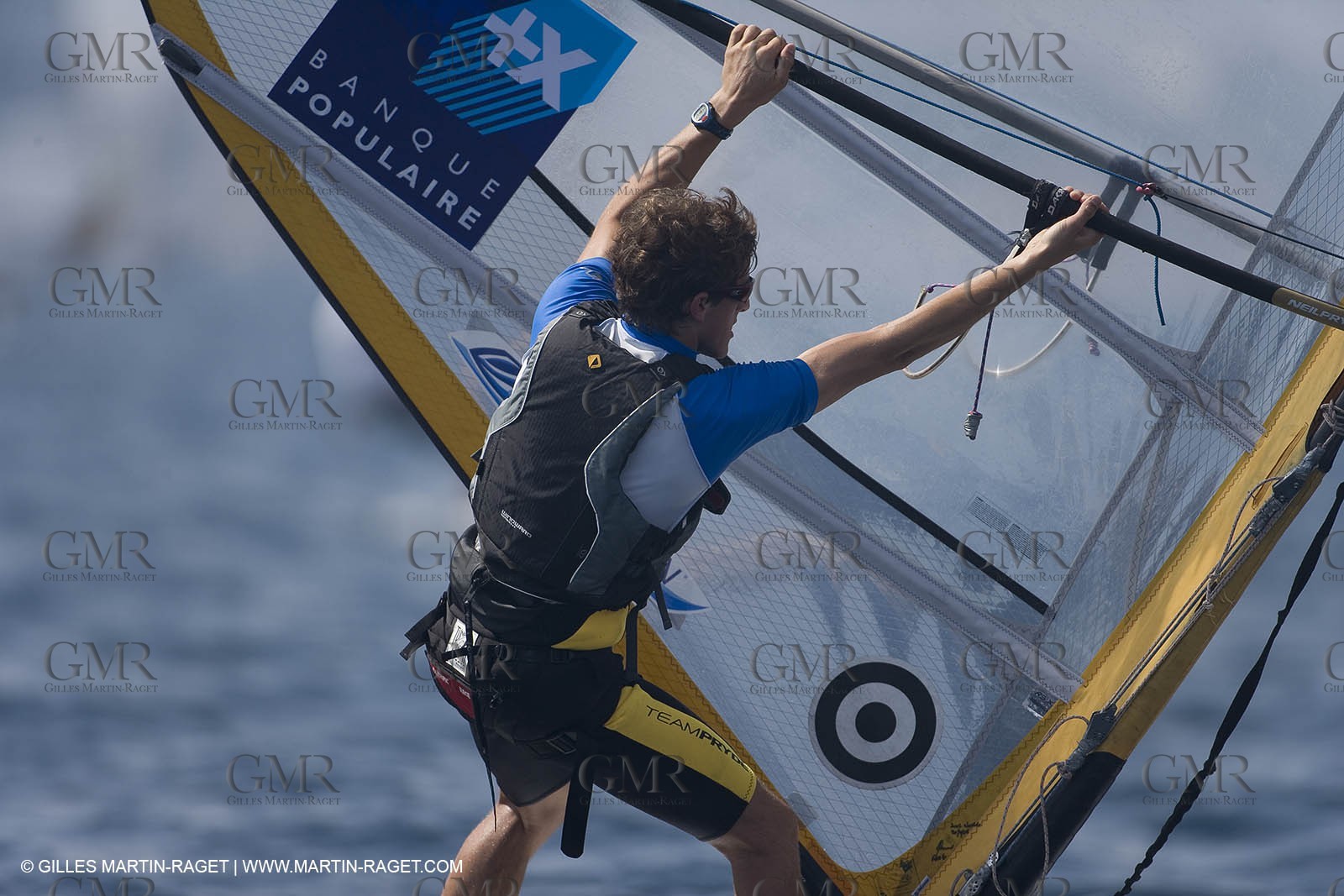 25 04 2007 - 2007 Semaine Olympique Française - Hyères (South of France) - Day 4 - Team France - RS:X - Bontemps Julien