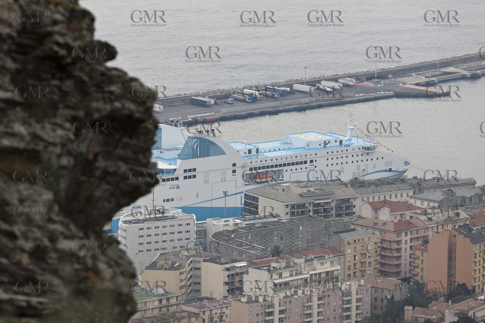 31-01-12   Marseille (FRA,13) Bastia (FRA,Corse) Croisière inaugurale et baptême du Ferry PIANA de La Meridionale