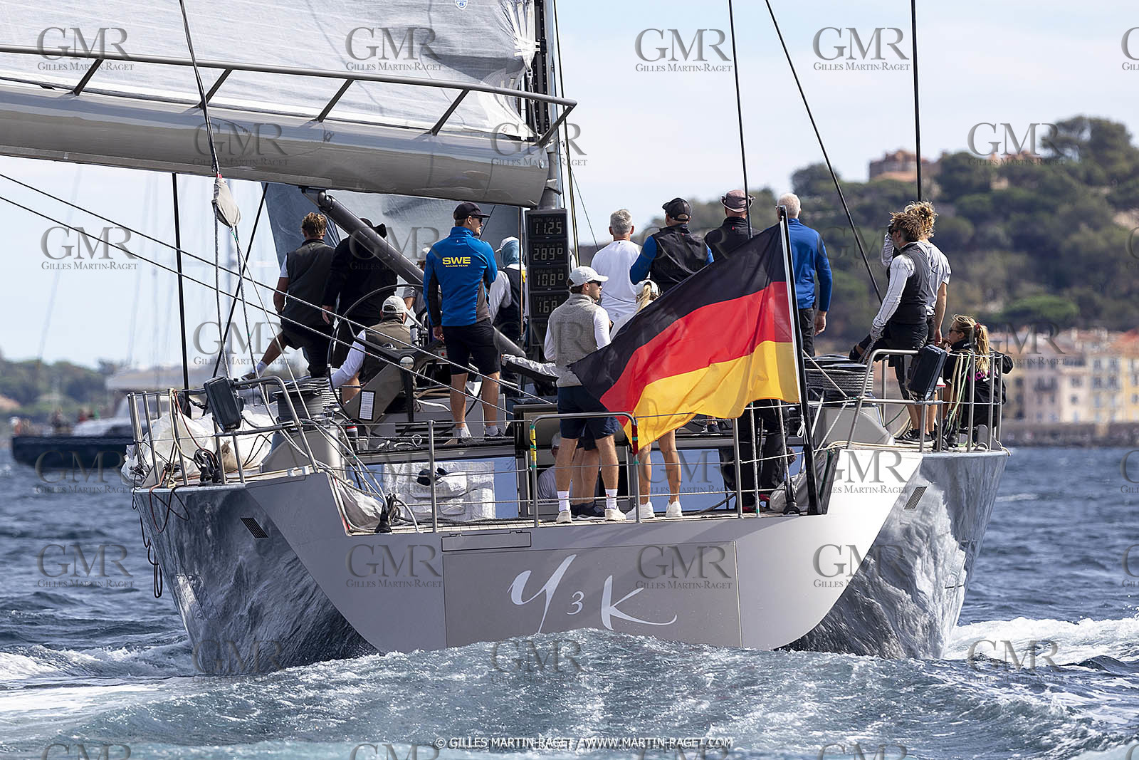 02 10 2022, Saint-Tropez (FRA,83), Voiles de Saint-Tropez 2022,  entraînement des maxis