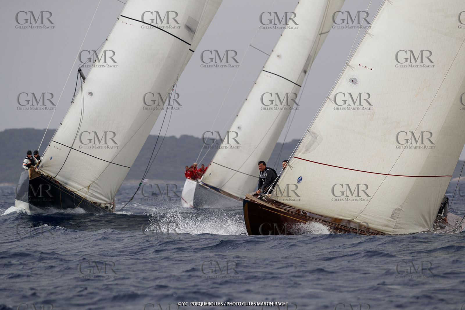19 06 2024, Porquerolles Island (FRA), Championnat du monde des 12 m JI 2024, Race Day 1