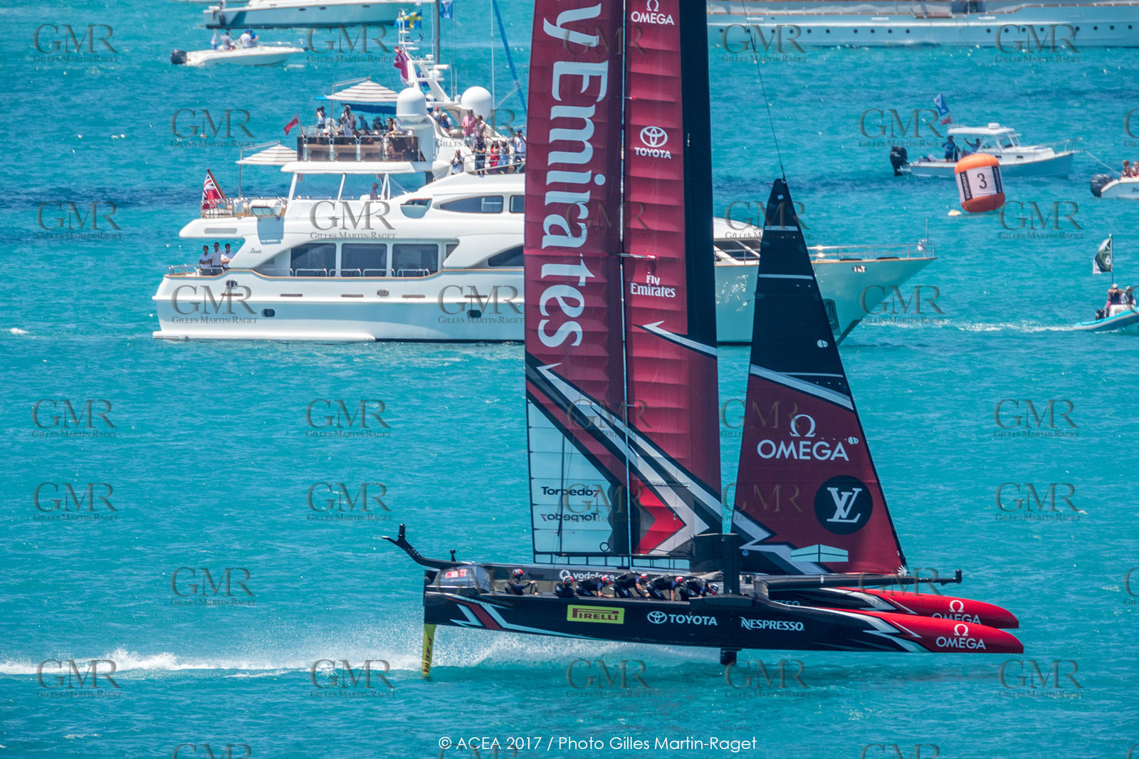 18 06 2017 - Bermuda (BDA) - 35th America's Cup 2017 - 35th America's Cup Match Presented by Louis Vuitton