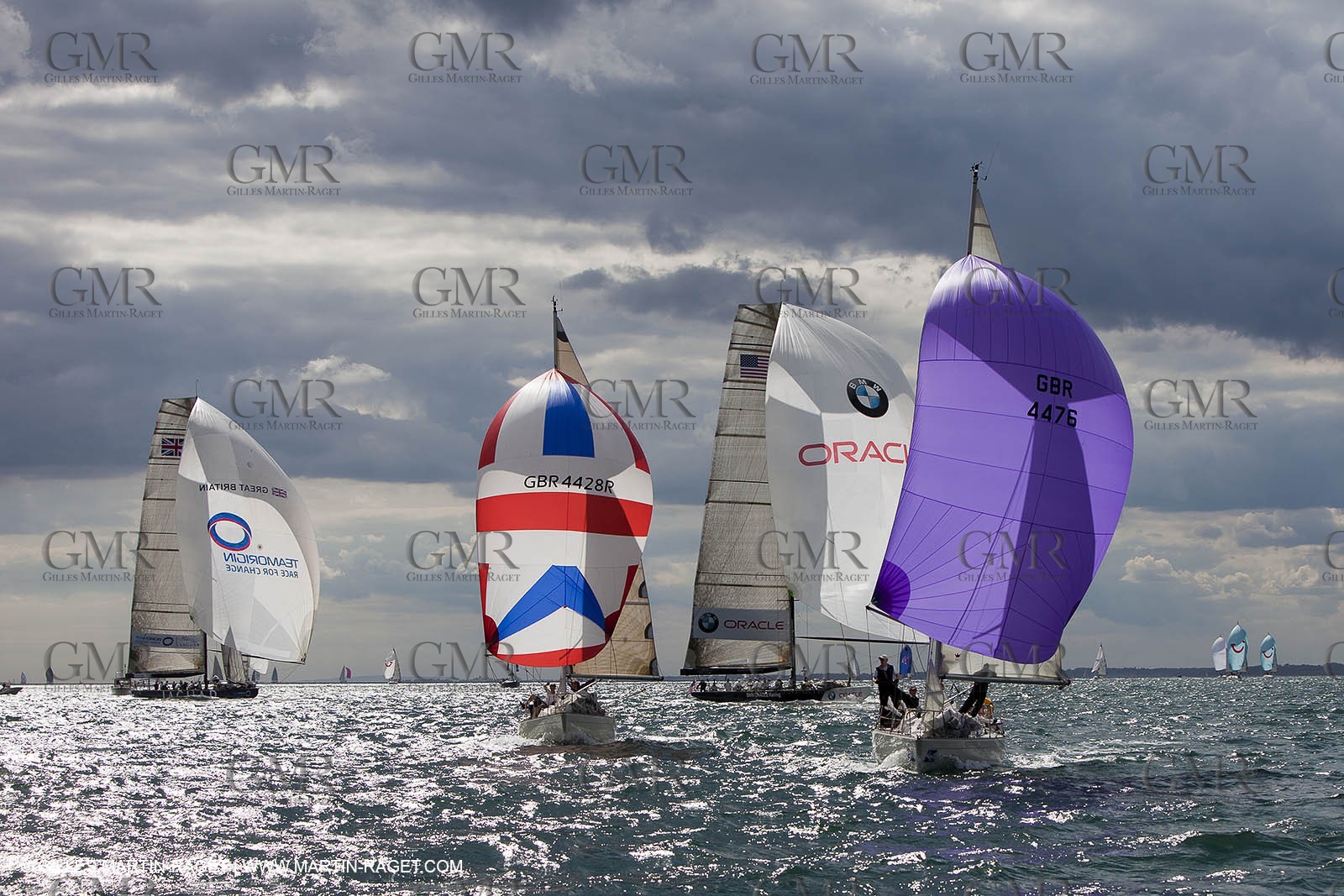 02 08 2010 - Cowes (UK, IOW) - The 1851 Cup -  BMW ORACLE Racing - Training Day.