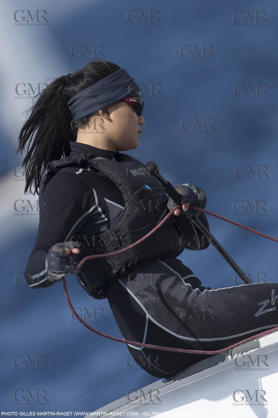 10 04 2015, Marseille (FRA), Yachting Club de la Pointe Rouge - Coupe Internationale de Printemps des 470, Day 3