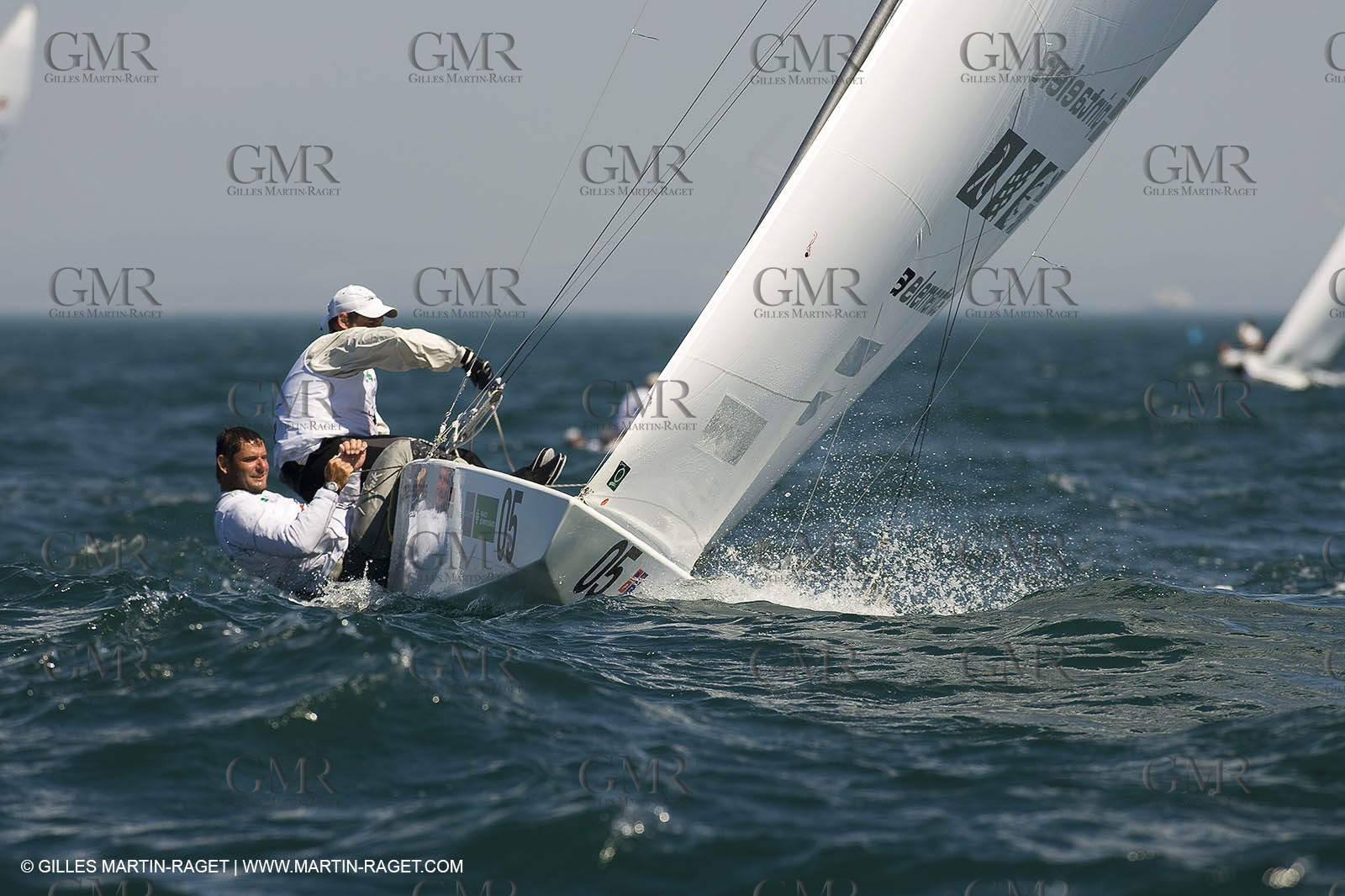 07-05-07 - ISAF SAILING WORLD CHAMPIONSHIPS - CASCAIS 2007 - DAY 2 - Star Class - GERMANY - PICKEL,BORKOWSKI