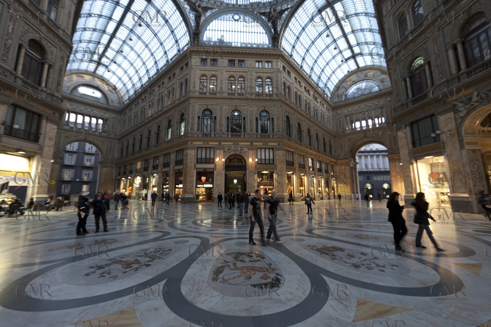 24 02 2012 - Naples (ITA) - 34th America's Cup - America's Cup World Series Naples 2012 - Naples Preview - Galleria Umberto I