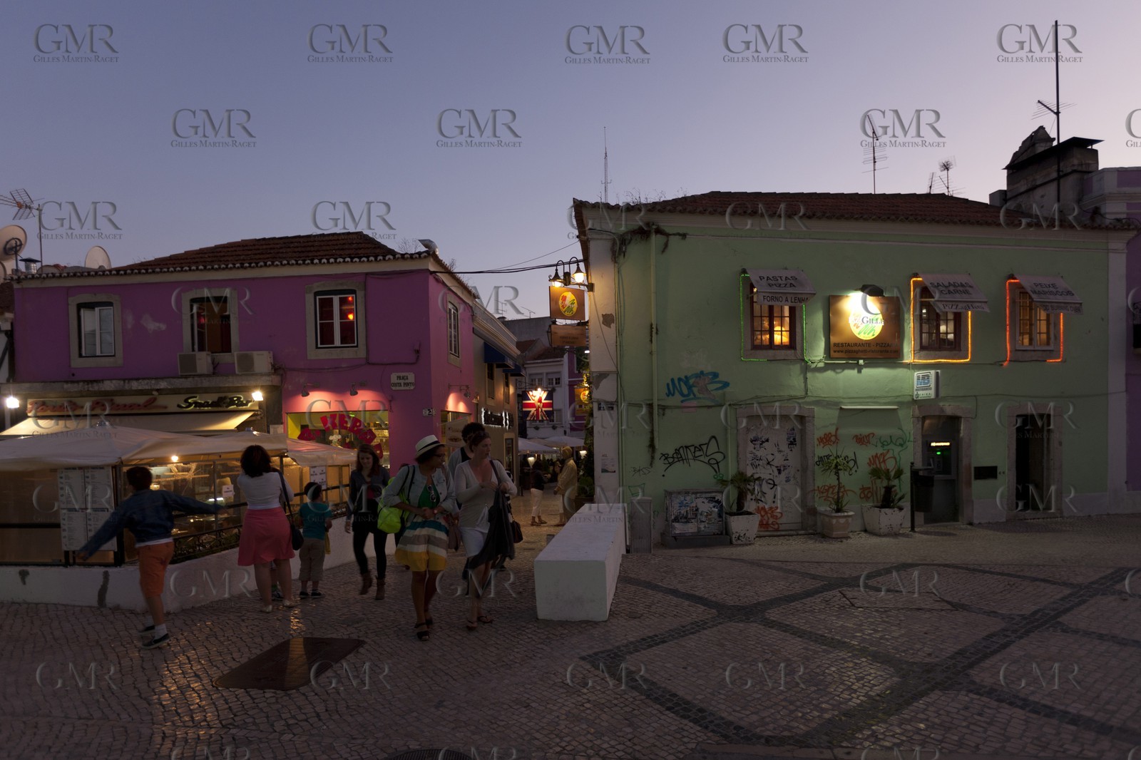 19 07 2011 - Cascais (POR) - 34th America's Cup - AC World Series - Cascais 2011 - Cascais by night.