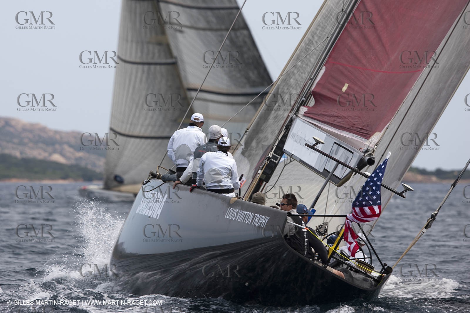 19 05 2010 - La Maddalena (ITA, Sardinia) Louis Vuitton Trophy - BMW ORACLE Racing - Training