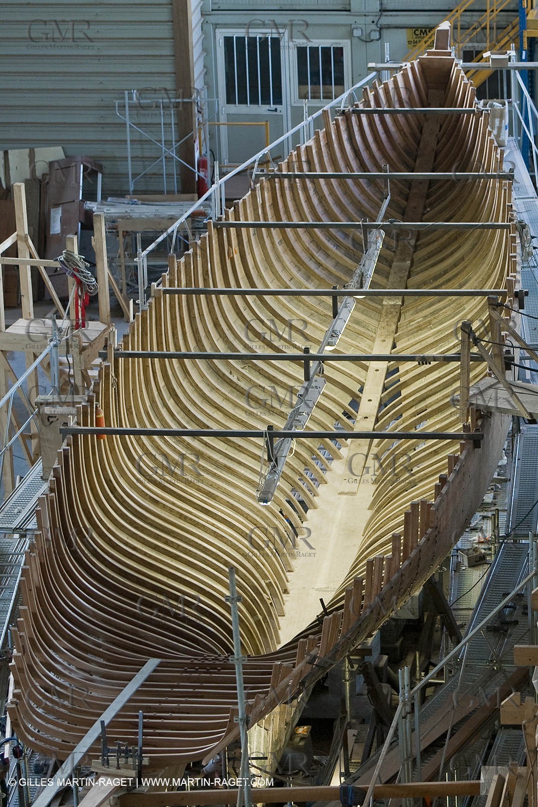 27 11 2007 - La Ciotat (FRA, 13) - Restauration de Mariska aux Charpentiers réunis