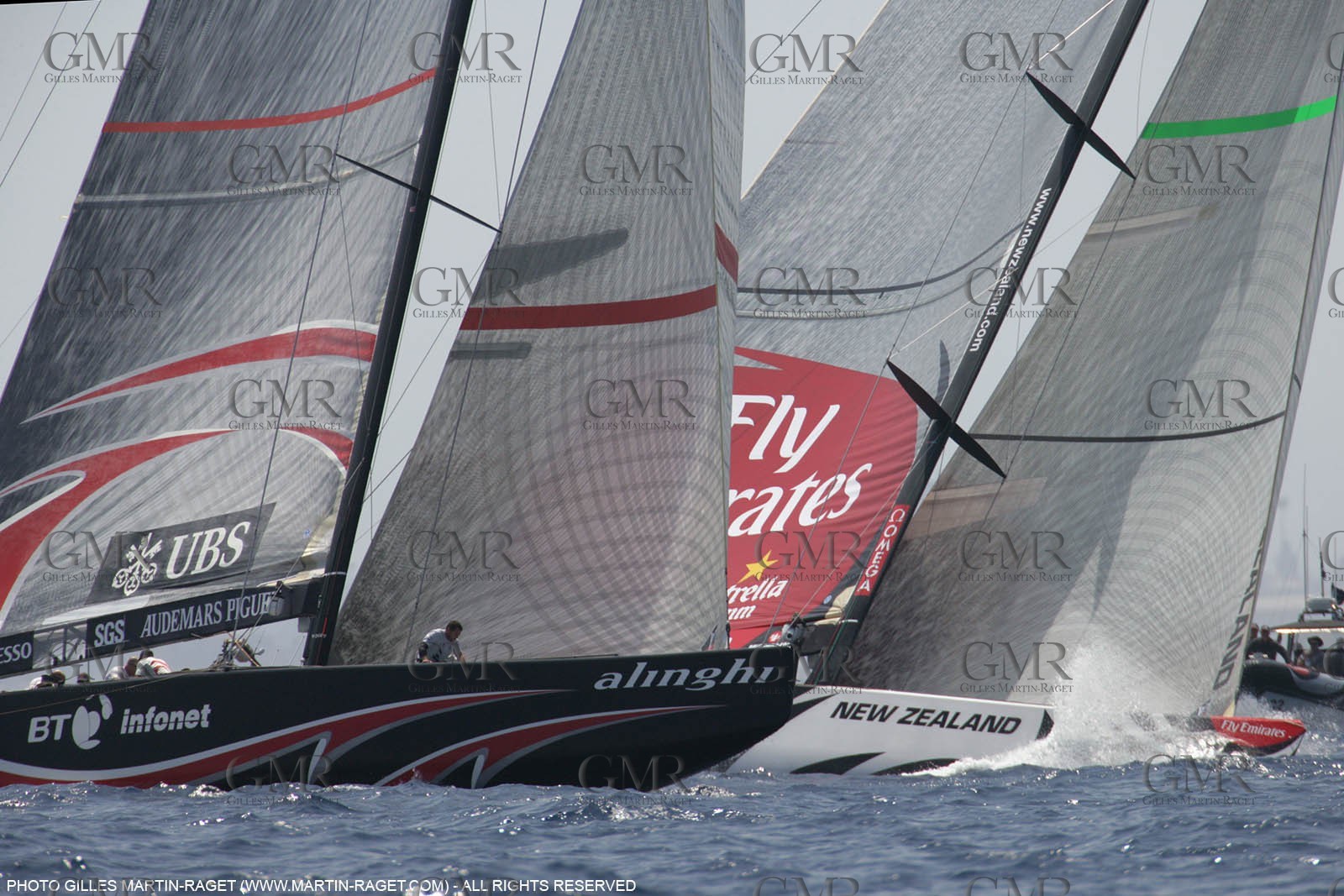 23 06 2007-Valencia (Spain)- 32nd America's Cup - Final Match - Day 1