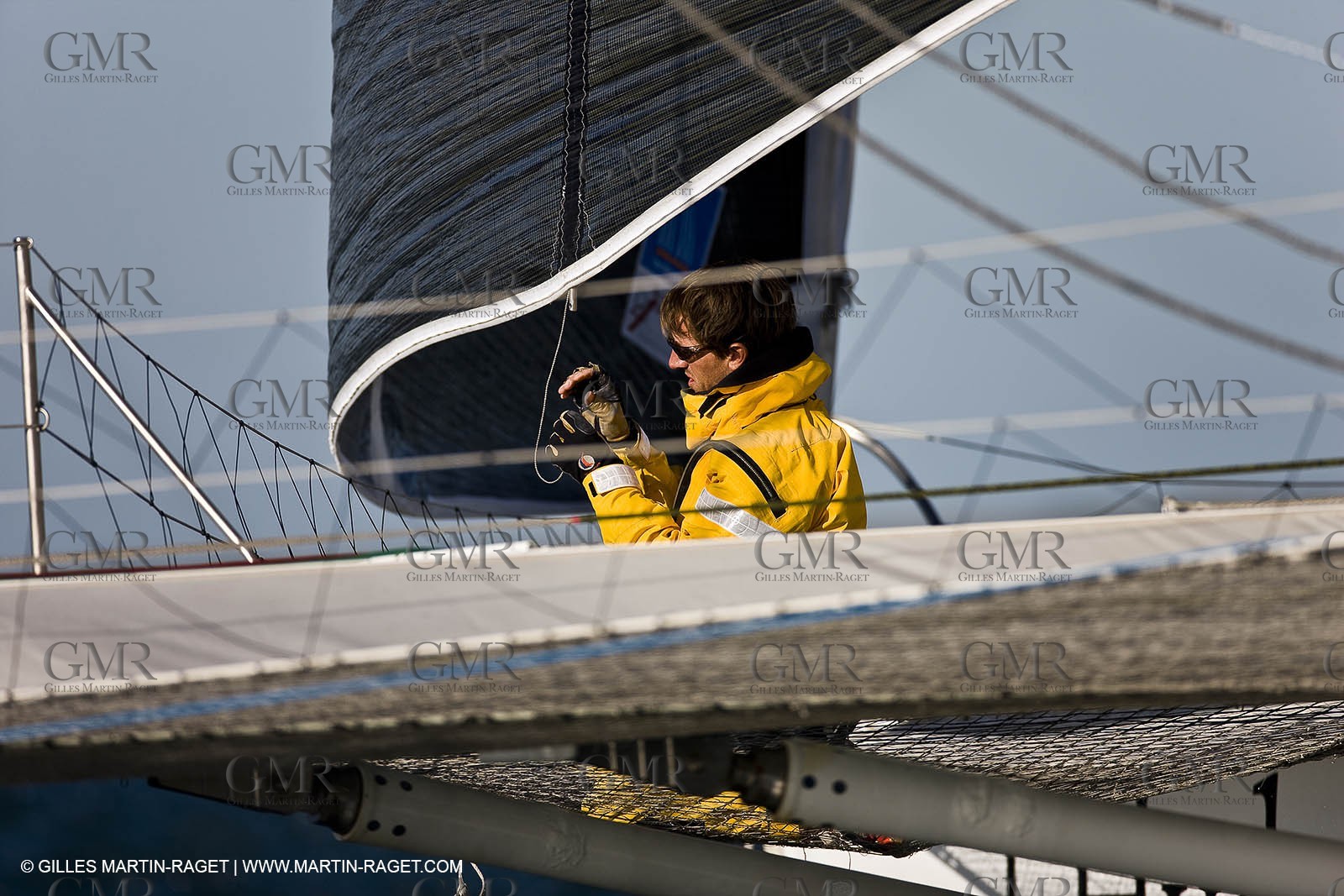 07 04 08 - France - Port Saint Louis du Rhone - Hydroptere - Training