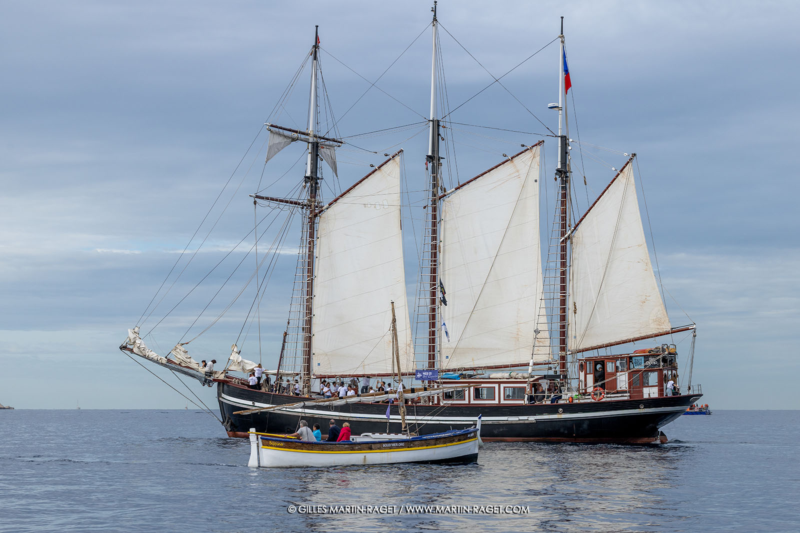 25 10 2025, Marseille (FRA), MED25 - Armada pour la Paix - Arrivée du Bel Espoir à Marseille