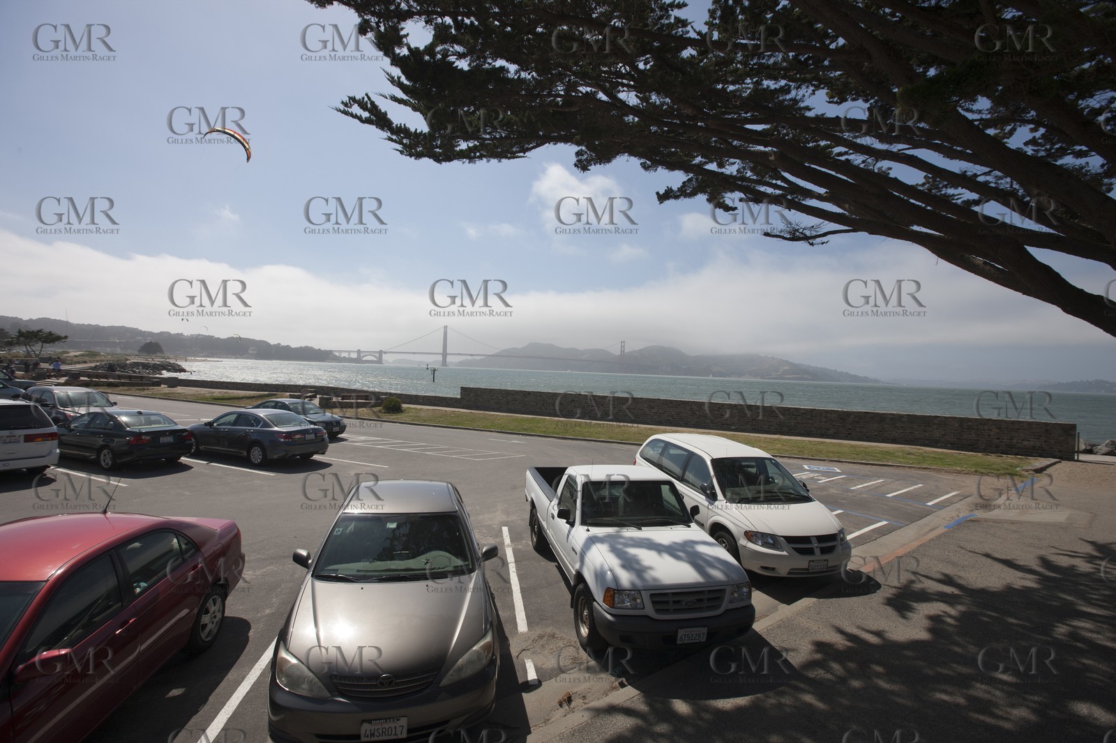 07 06 2011 - San Francisco (USA,CA) - 34th America's Cup - San Francis Yacht Club parkings