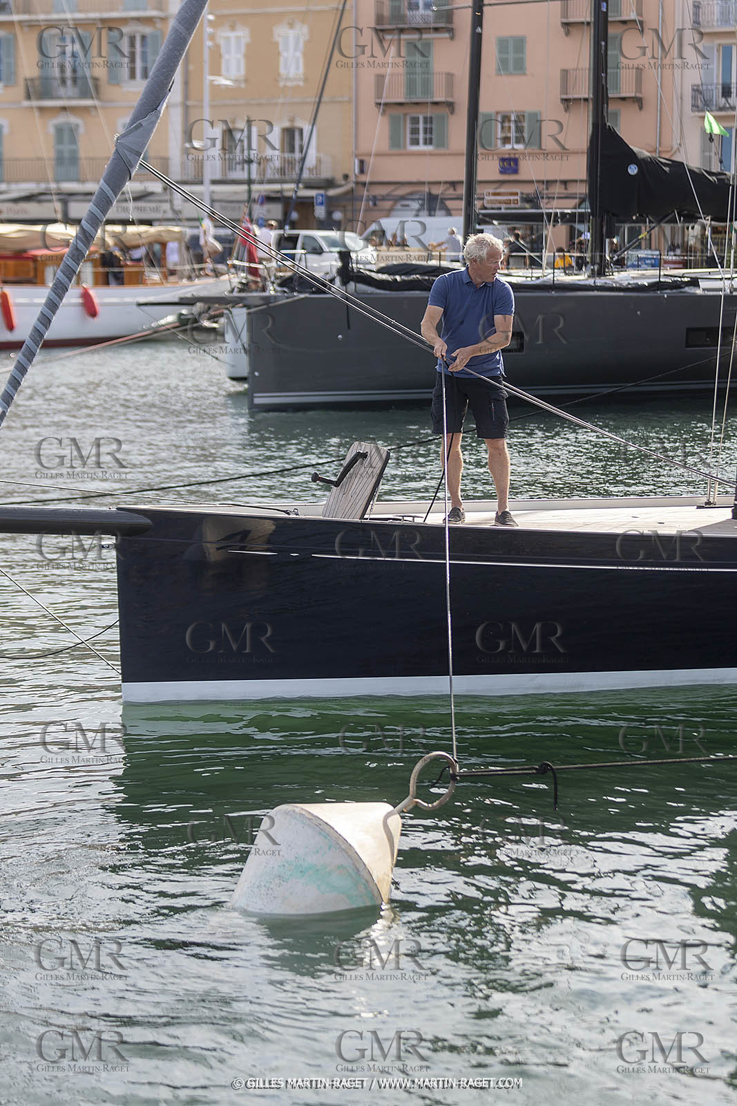 02 10 2022, Saint-Tropez (FRA,83), Voiles de Saint-Tropez 2022,  entraînement des maxis