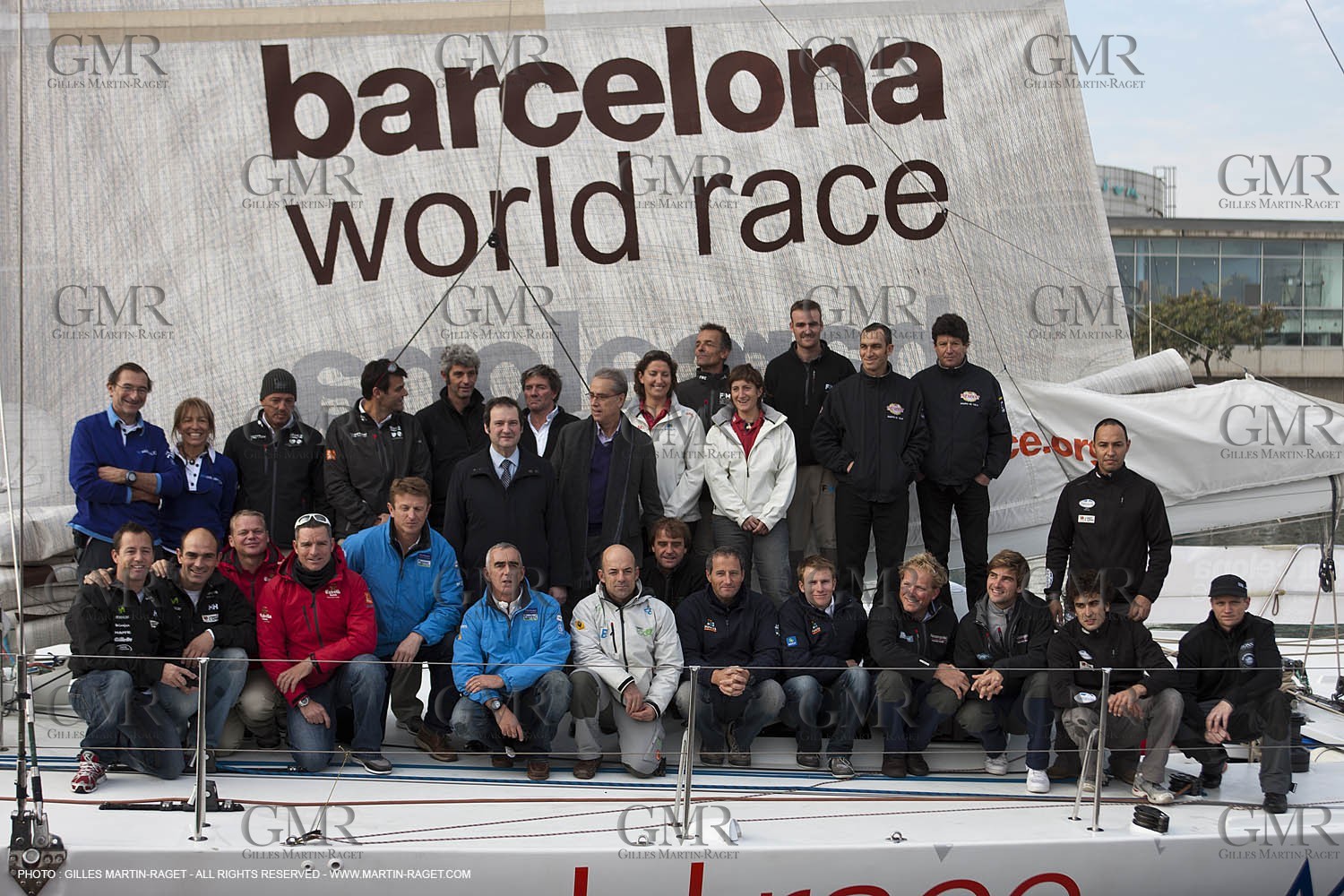 29 12 2010 - Barcelona (ESP) - Barcelona World Race 2010 - Groupe Bel - Preparation