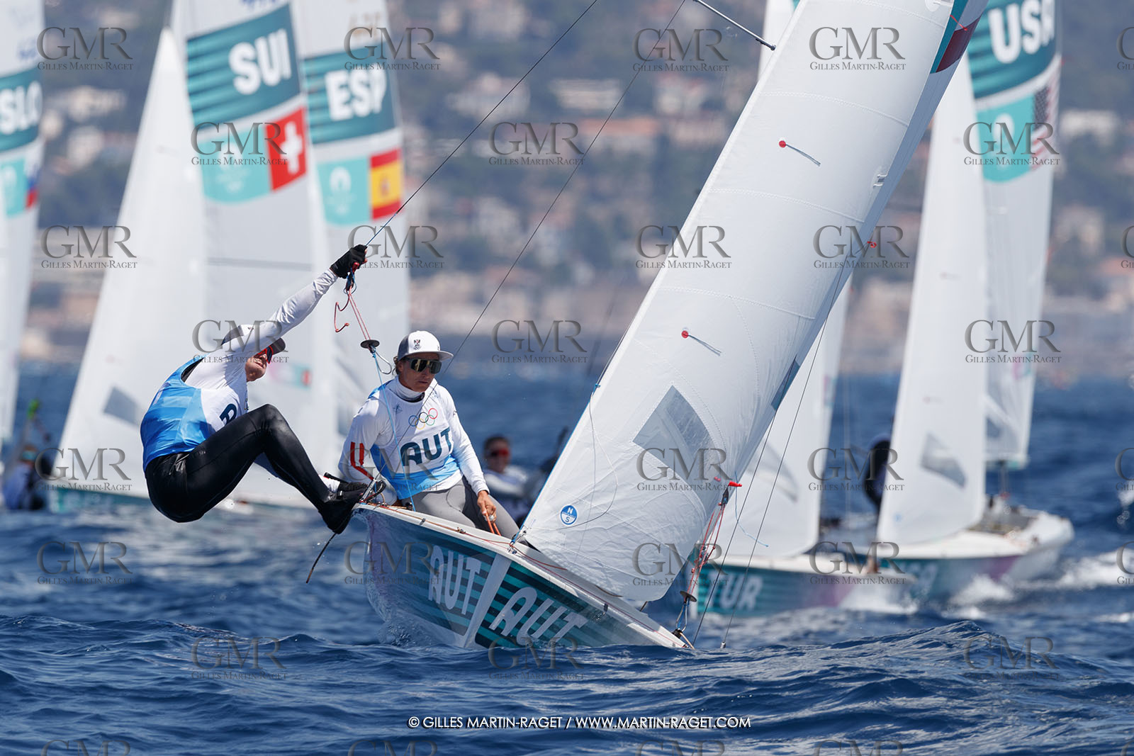 03 08 2024, Marseille (FRA), Paris 2024 Olympic Games, Sailing, Race Day 7