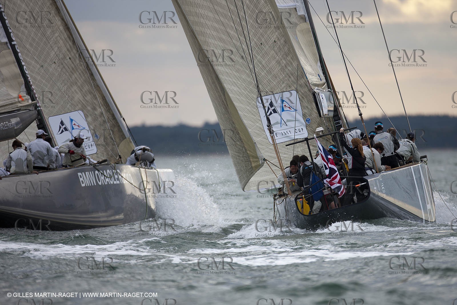 04 08 2010 - Cowes (UK, IOW) - The 1851 Cup -  BMW ORACLE Racing - Day 2.