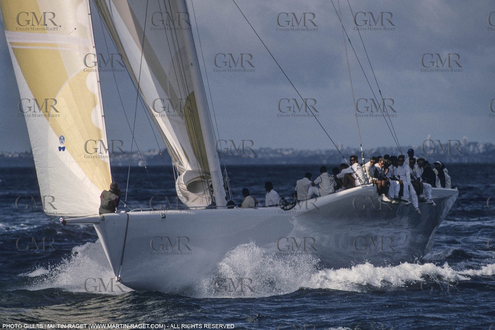 Sailing, Yacht Racing, America's Cup XXVII, San Diego (USA,CA) 1988, Stars & Stripes Vs New Zealand