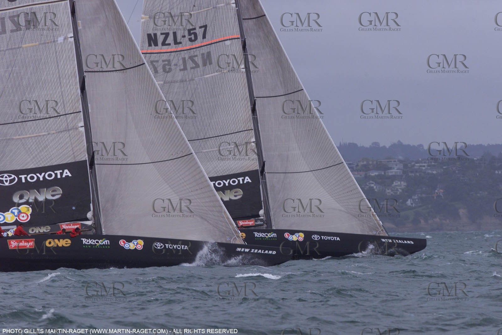 Team New Zealand -  America's Cup - Auckland 2000  - Louis Vuitton Cup - Round Robin 1