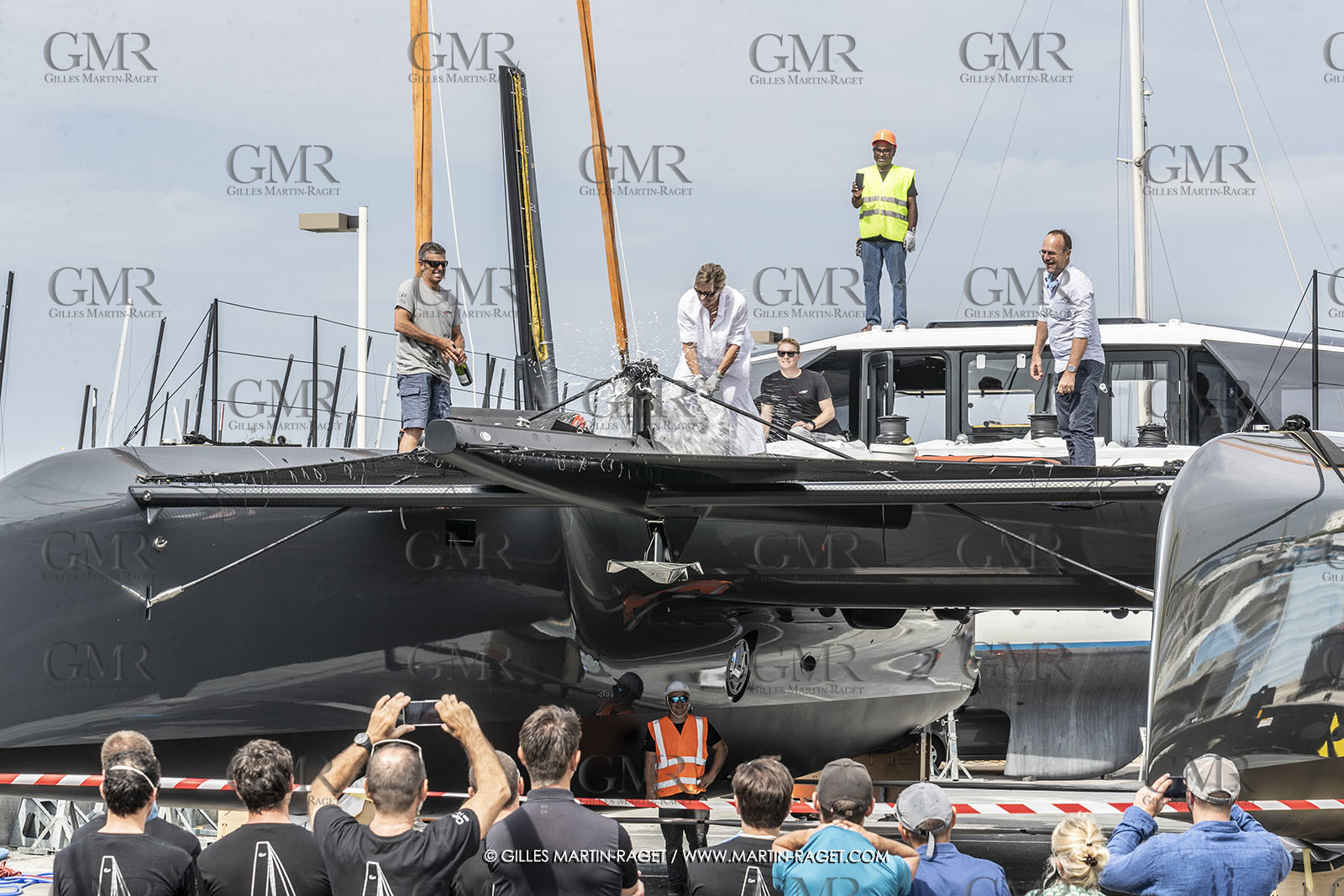 22 07 2020, La Grande Motte (FRA), Gunboat, Gunboat 68 SeaTilt launch