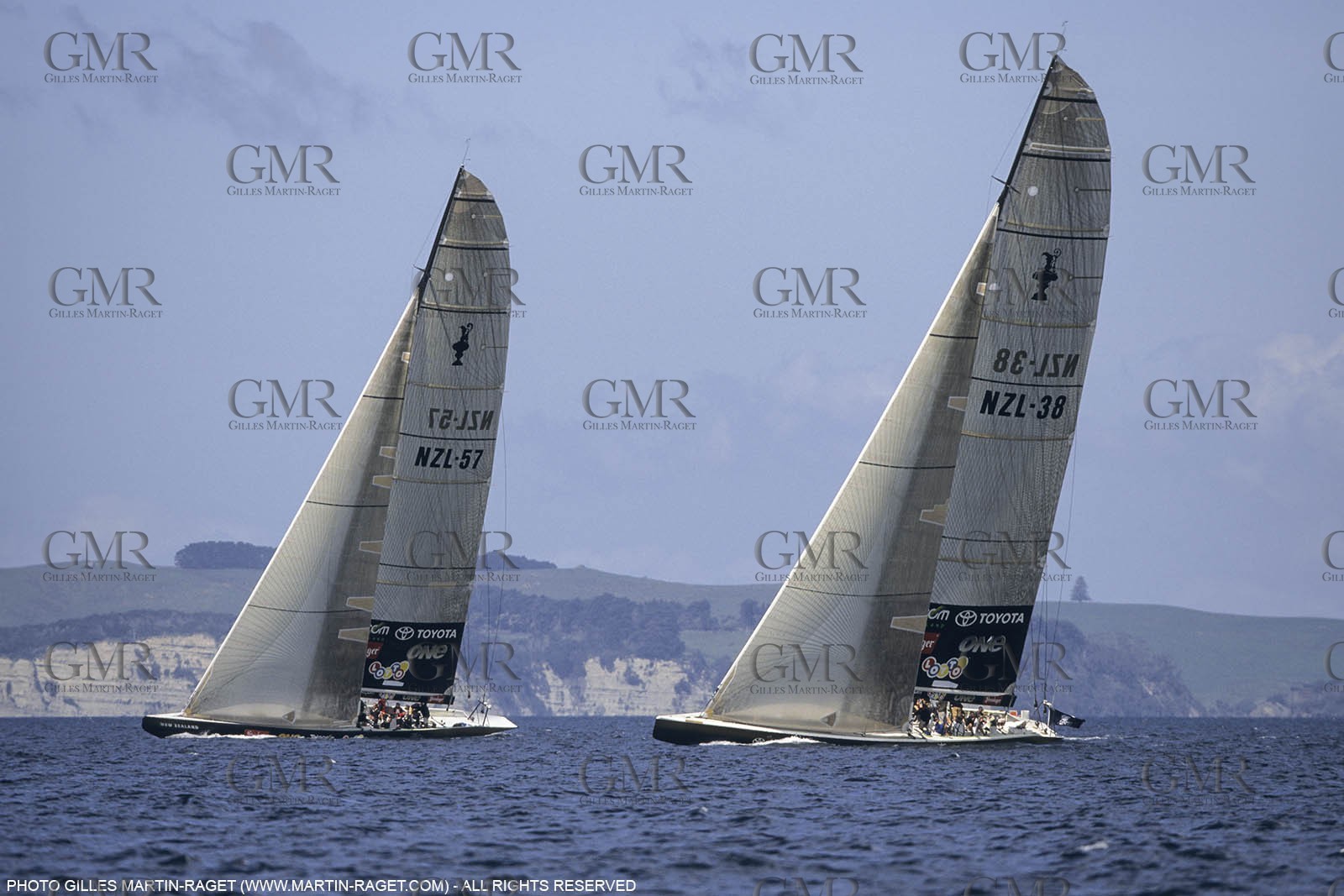 Yacht racing, 30th America's Cup 2000, Auckland (NZL)