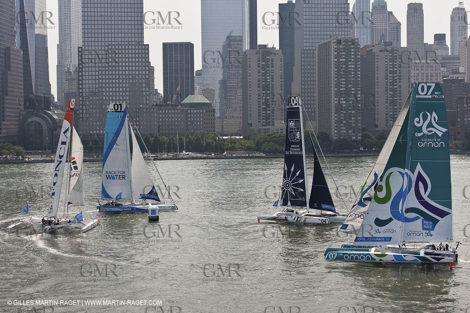 07 07 2012 - New York (USA) - Ocean Krys Race  - Départ