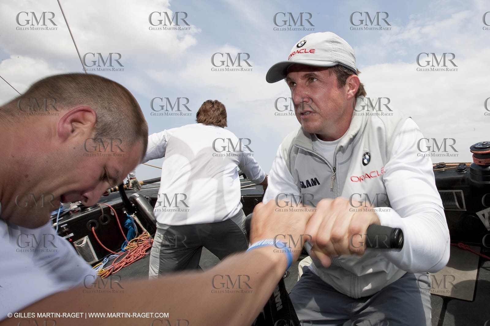 19 05 2010 - La Maddalena (ITA, Sardinia) Louis Vuitton Trophy - BMW ORACLE Racing - Training