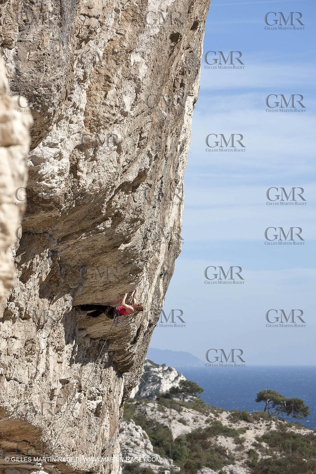 26 03 2009 - Marseille (FRA, 13) - Les Calanques - Sugiton - Falaise des toits