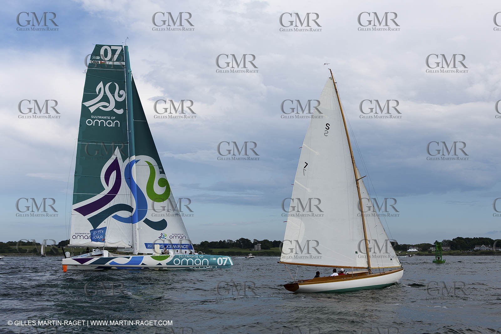 02 07 2012 - Newport (RI) -start of the Krys Ocean Race pre-event sailed between Newport and New York