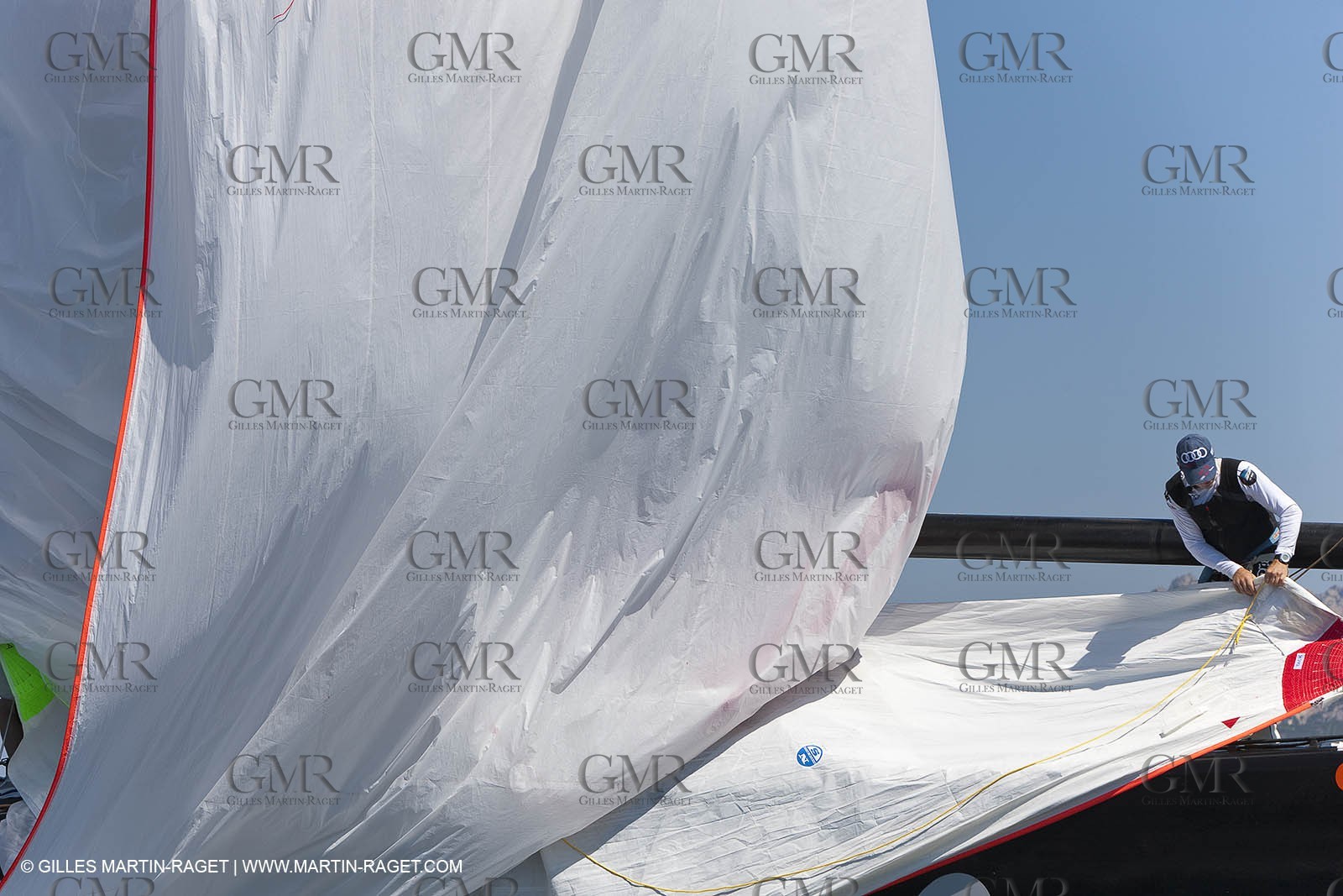 23 05 2010 - La Maddalena (ITA, Sardinia) Louis Vuitton Trophy - BMW ORACLE Racing - Racing Day 2