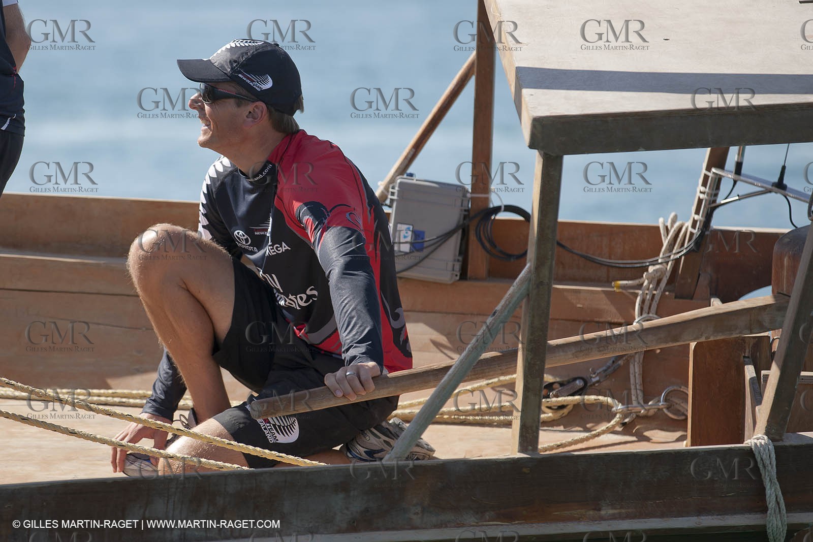 20 11 2010 - Dubai (UAE) - Dubai Louis Vuitton Trophy - Traditionnal dhow races for competing teams
