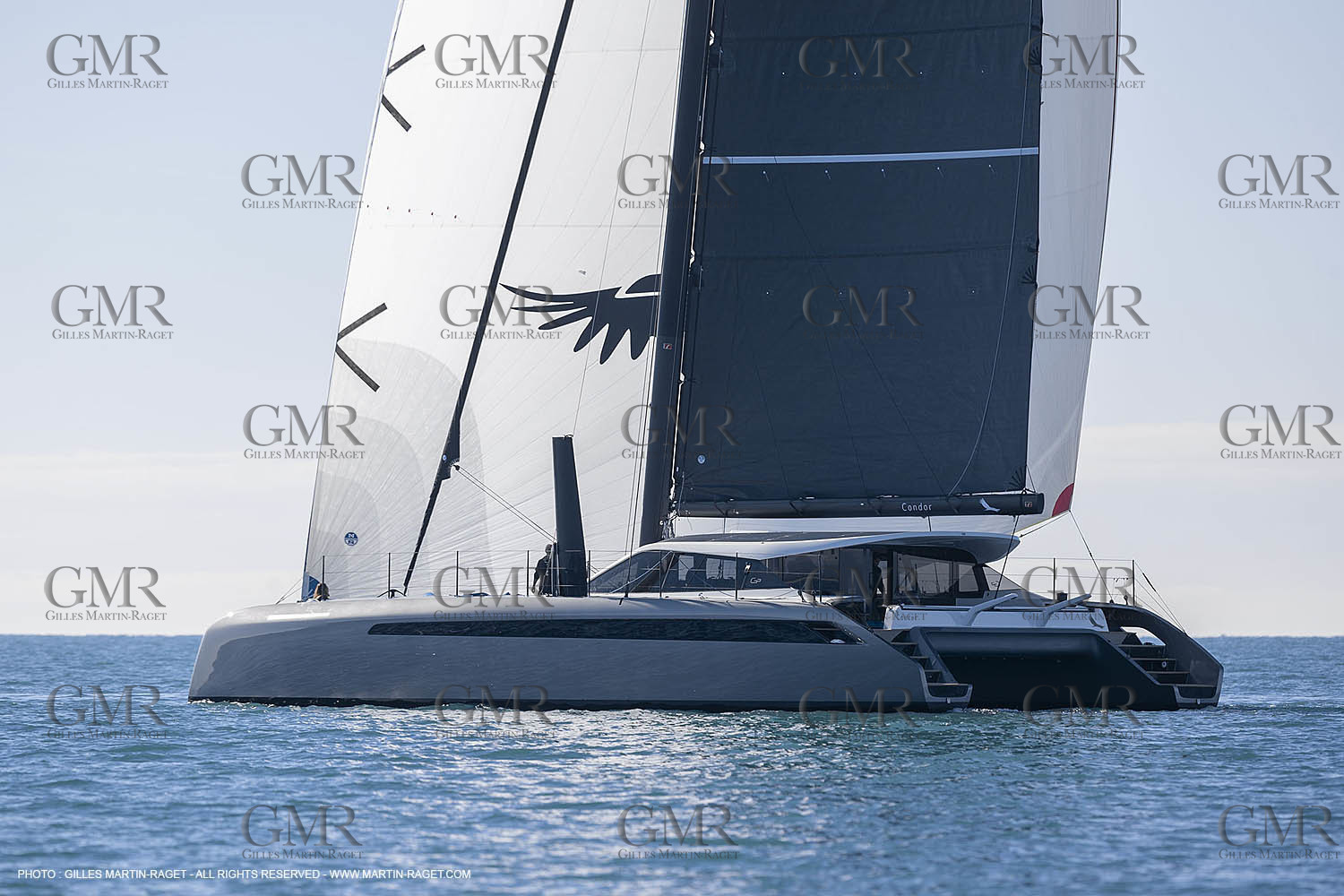 05 02 2019, La Grande Motte (FRA,34), Gunboat 68 sail testing  2