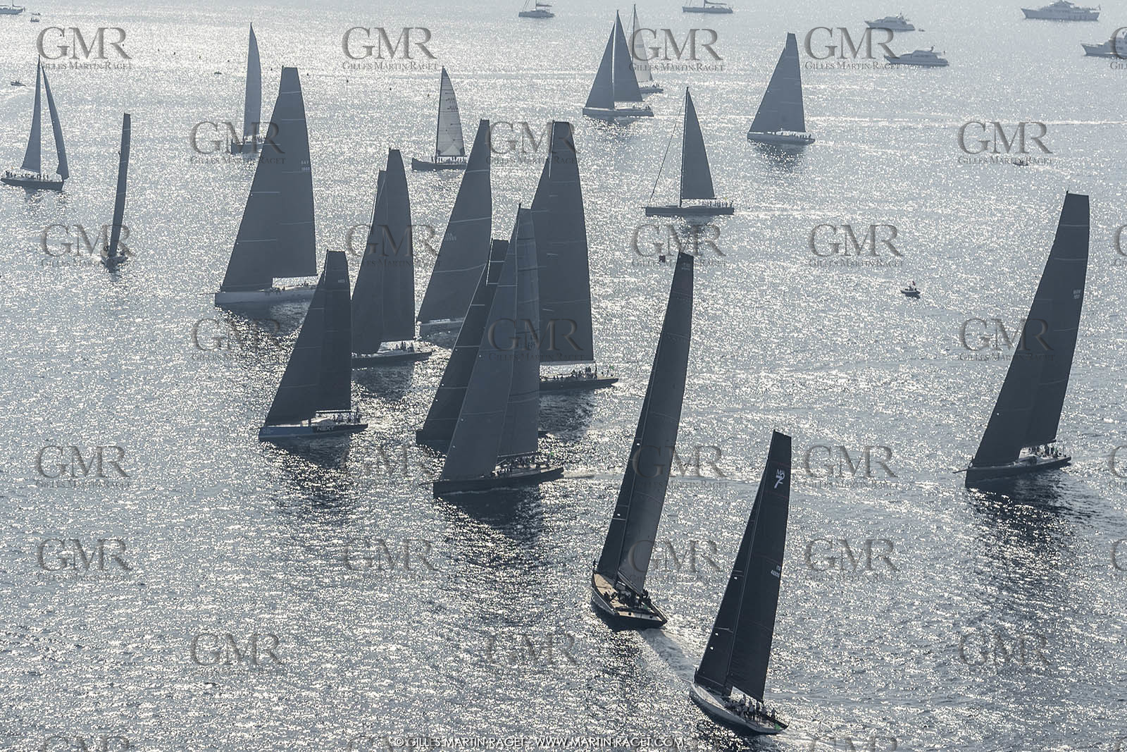 14 10 2022, Saint-Tropez (FRA,83), Voiles de Saint-Tropez 2022,  Maxis Race 3