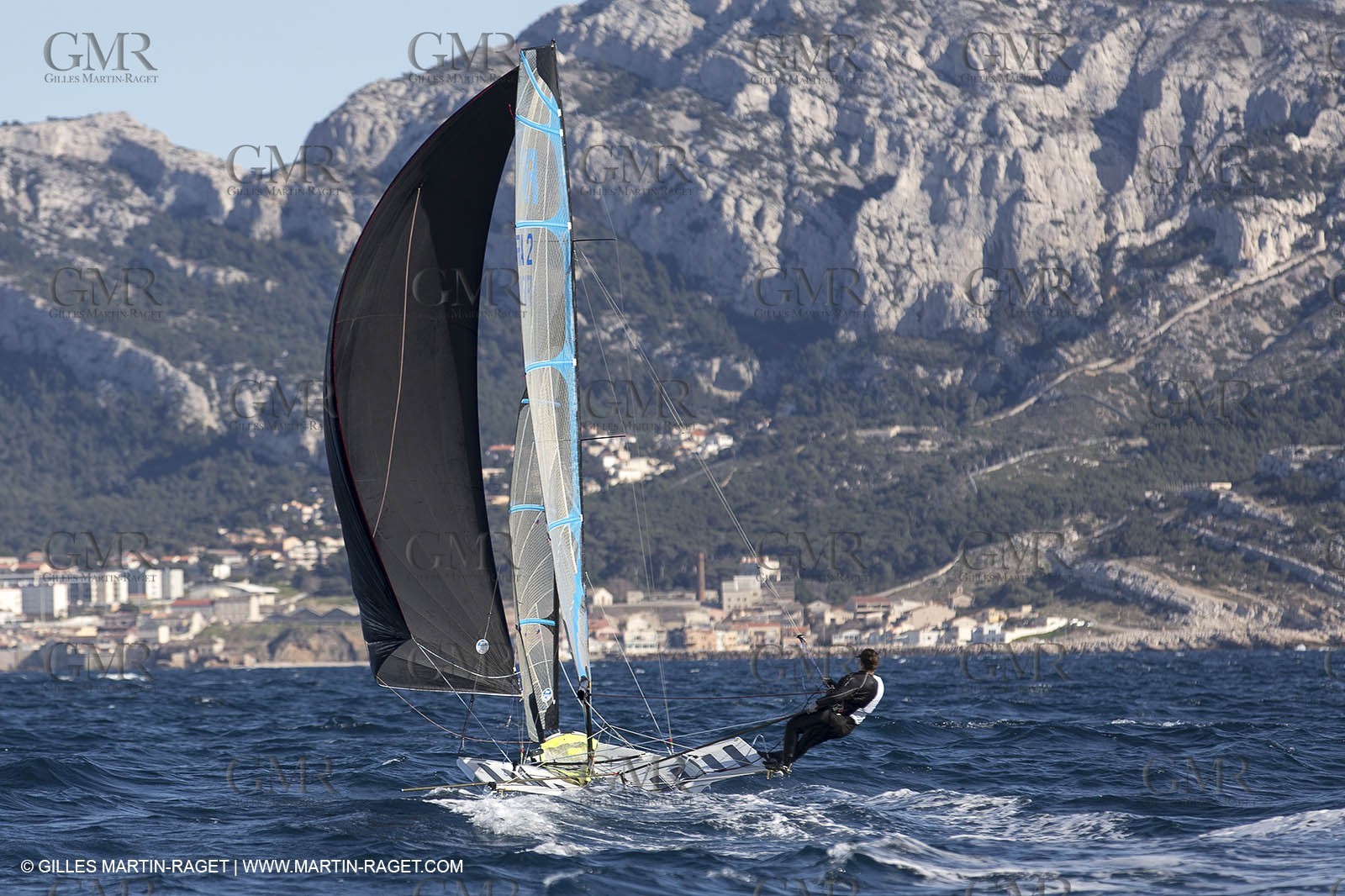 21 03 2013 - Marseille (FRA,13) - 49er FX test