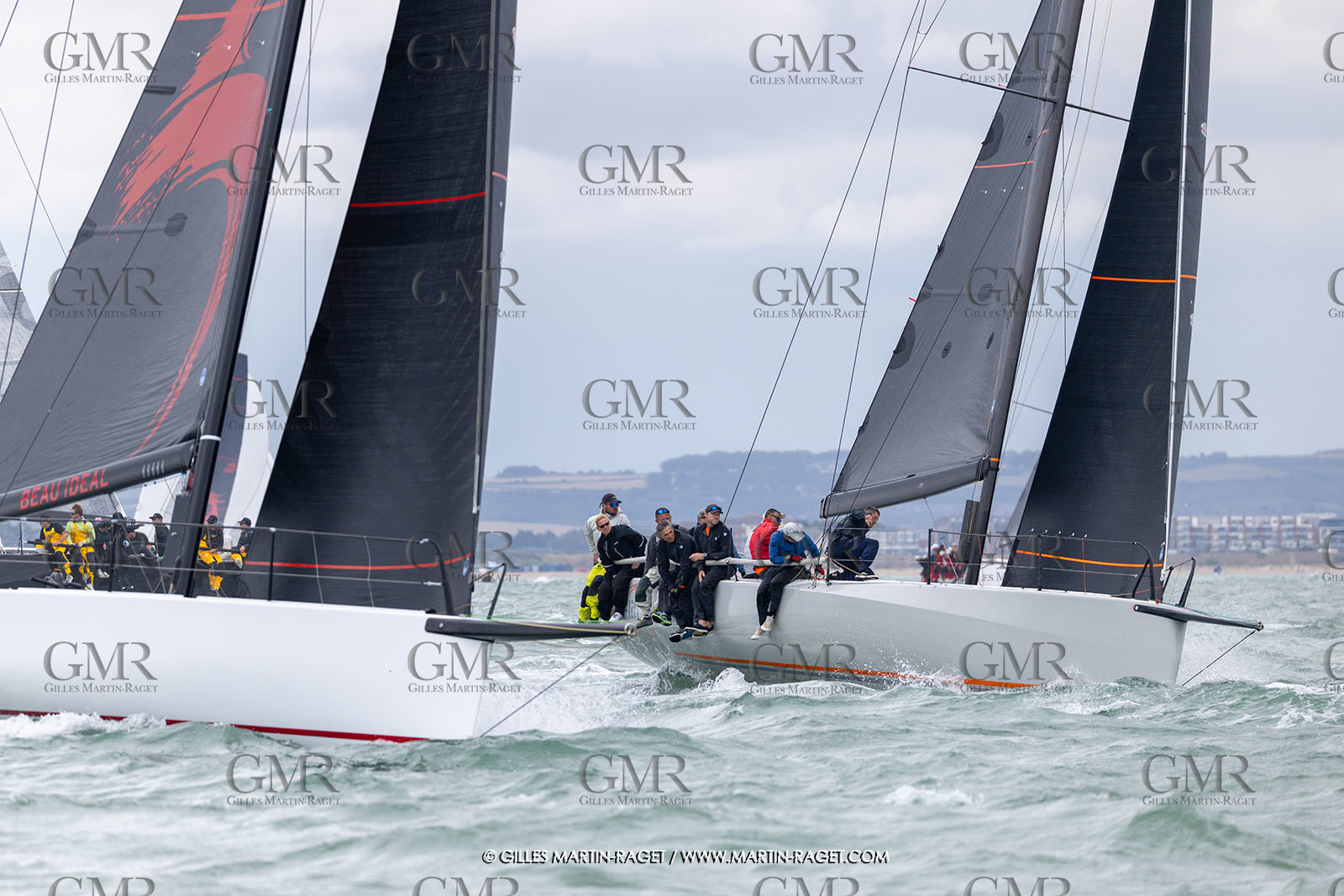 22 07 2025, Cowes (UK, IOW), Admiral's Cup 2025, Inshore Races 1 & 2,